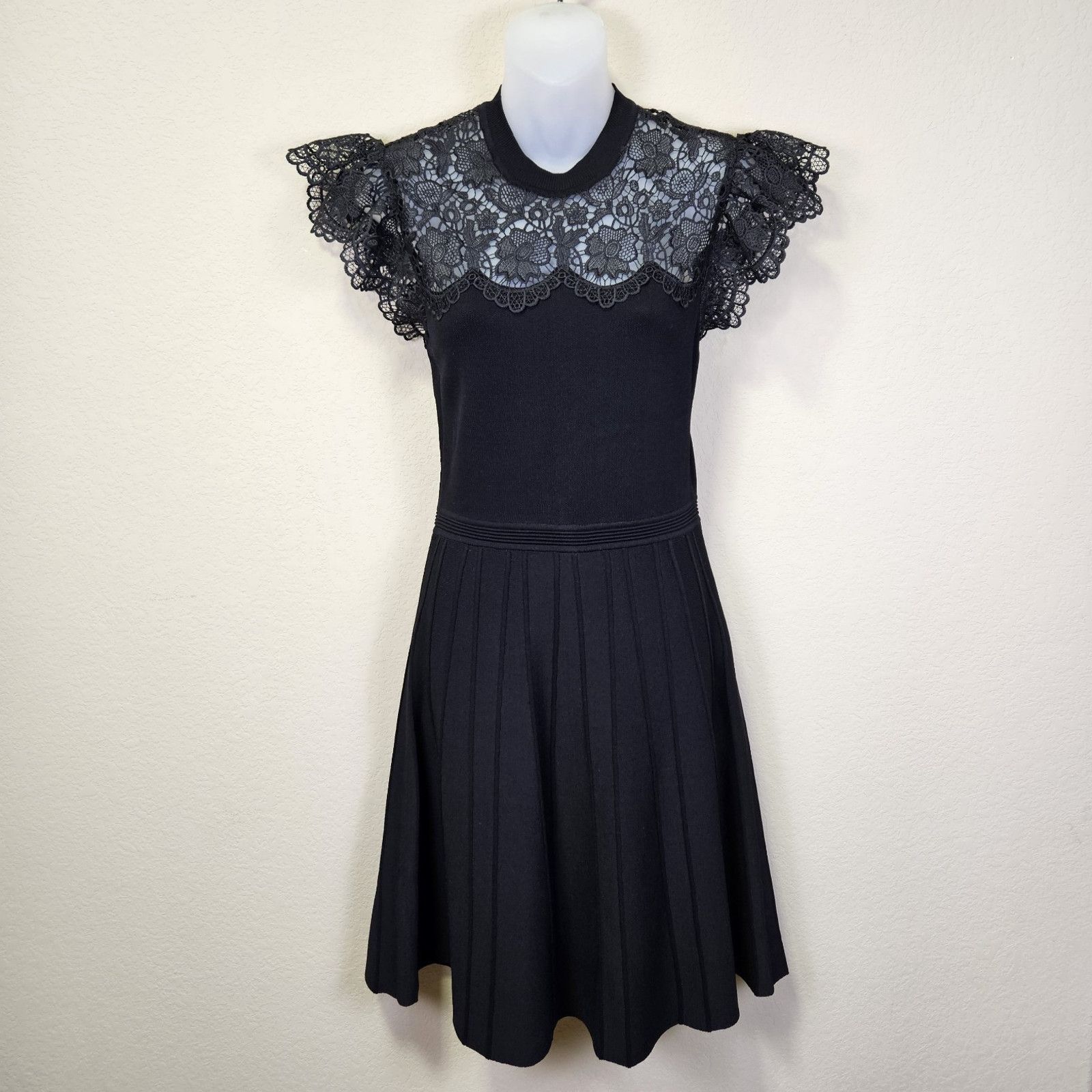 Other Shoshanna Sandra Dress M Black Whimsigoth Size M / US 6-8 / IT 42-44 - 1 Thumbnail