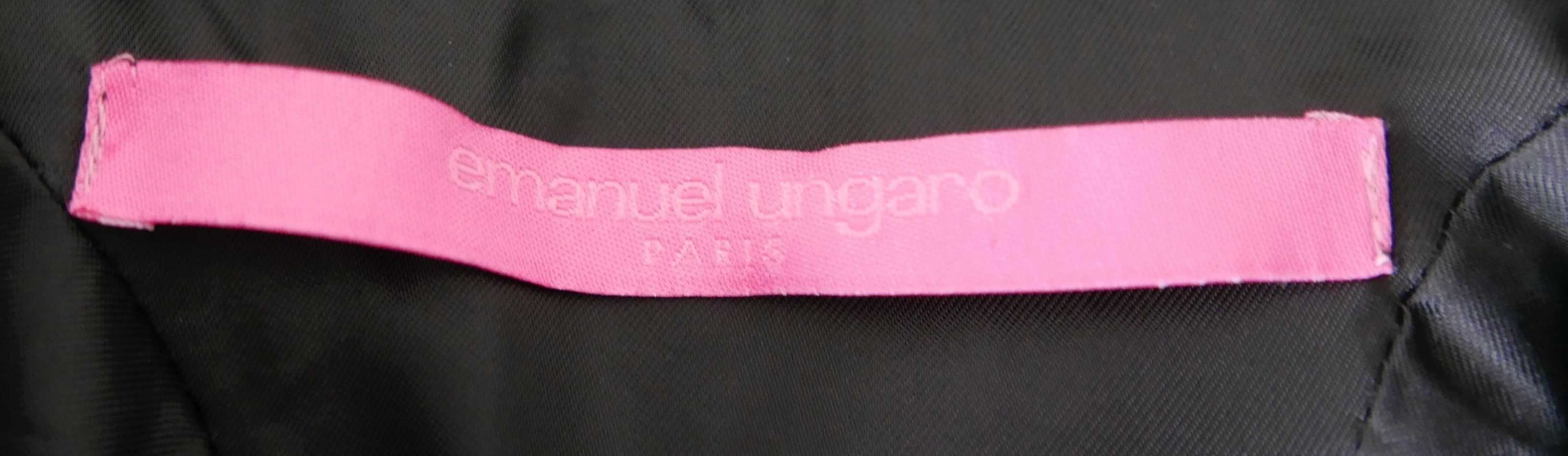 Emanuel Ungaro Emanuel Ungaro Fall 2007 Black Sculptural Puffer Jacket Size S / US 4 / IT 40 - 9 Thumbnail