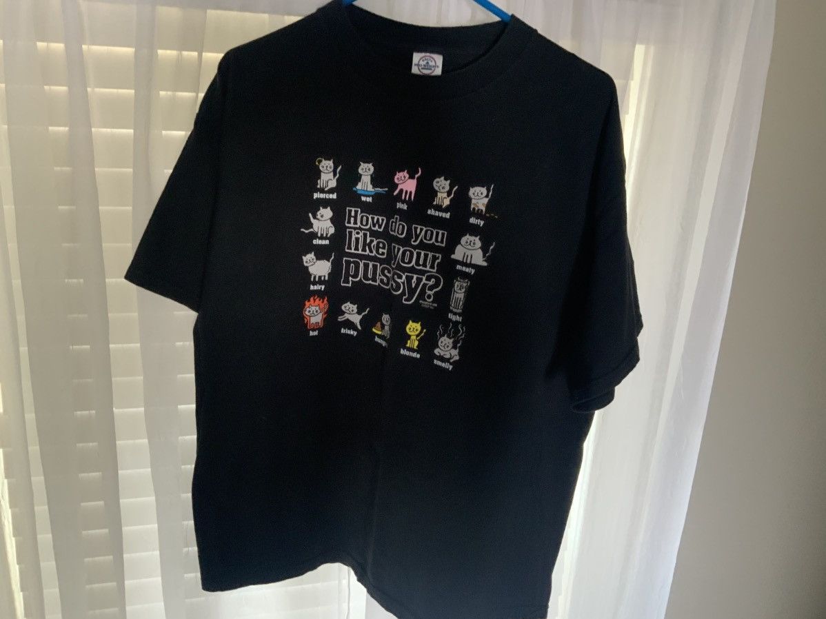Vintage How do you like your pussy? Size US XL / EU 56 / 4 - 1 Thumbnail