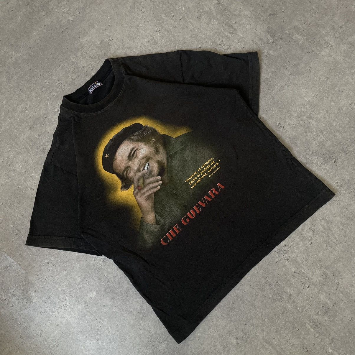 Band Tees × Vintage Vintage 1990s Ernesto Che Guevara T- Shirt Size US M / EU 48-50 / 2 - 2 Thumbnail