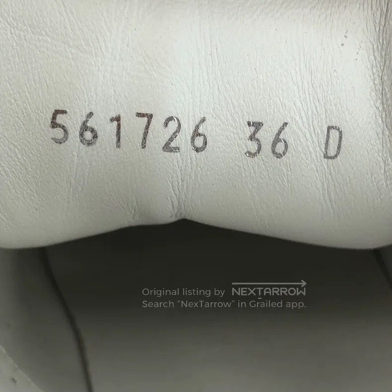 Alexander McQueen Alexander Mcqueen White laser shoetail lace thick-soled ca Size US 5.5 / IT 35.5 - 6 Thumbnail