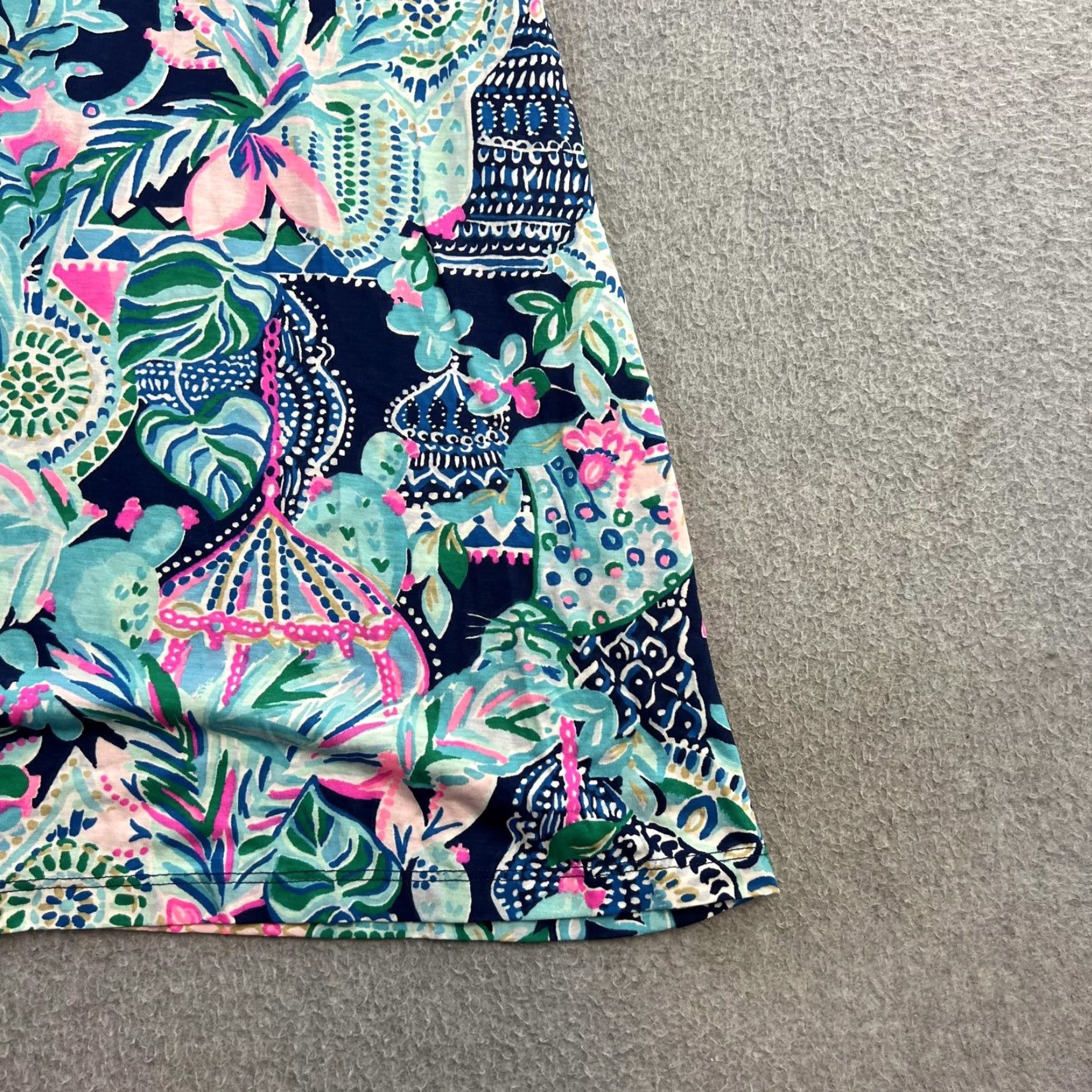 Lilly Pulitzer Lilly Pulitzer Dress Womens XXS Tropical Tank Crisscross Summer Casual Resort Sundress Size XXS / US 00 / IT 34 - 6 Thumbnail