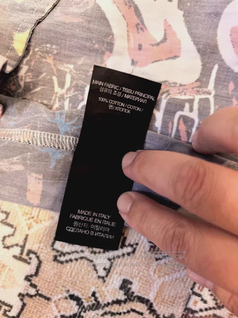 Vetements VETEMENTS size XS Graffiti Wide Leg Pants in Black Size US 26 / EU 42 - 7 Thumbnail