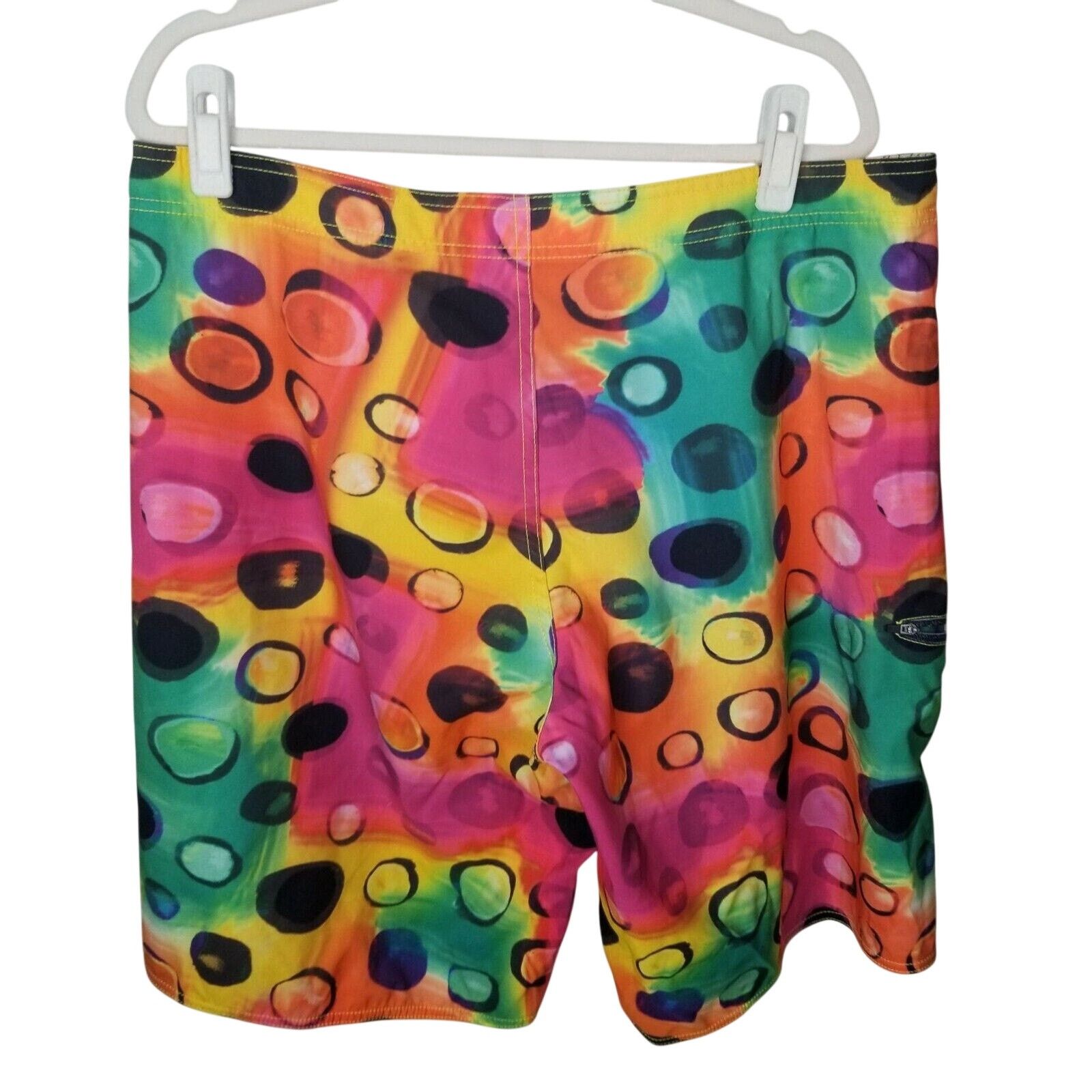 Rhythm Rhythm Mens Swim Trunks Hybrid Board Shorts Sz 36 Multicolor Size US 36 / EU 52 - 7 Thumbnail