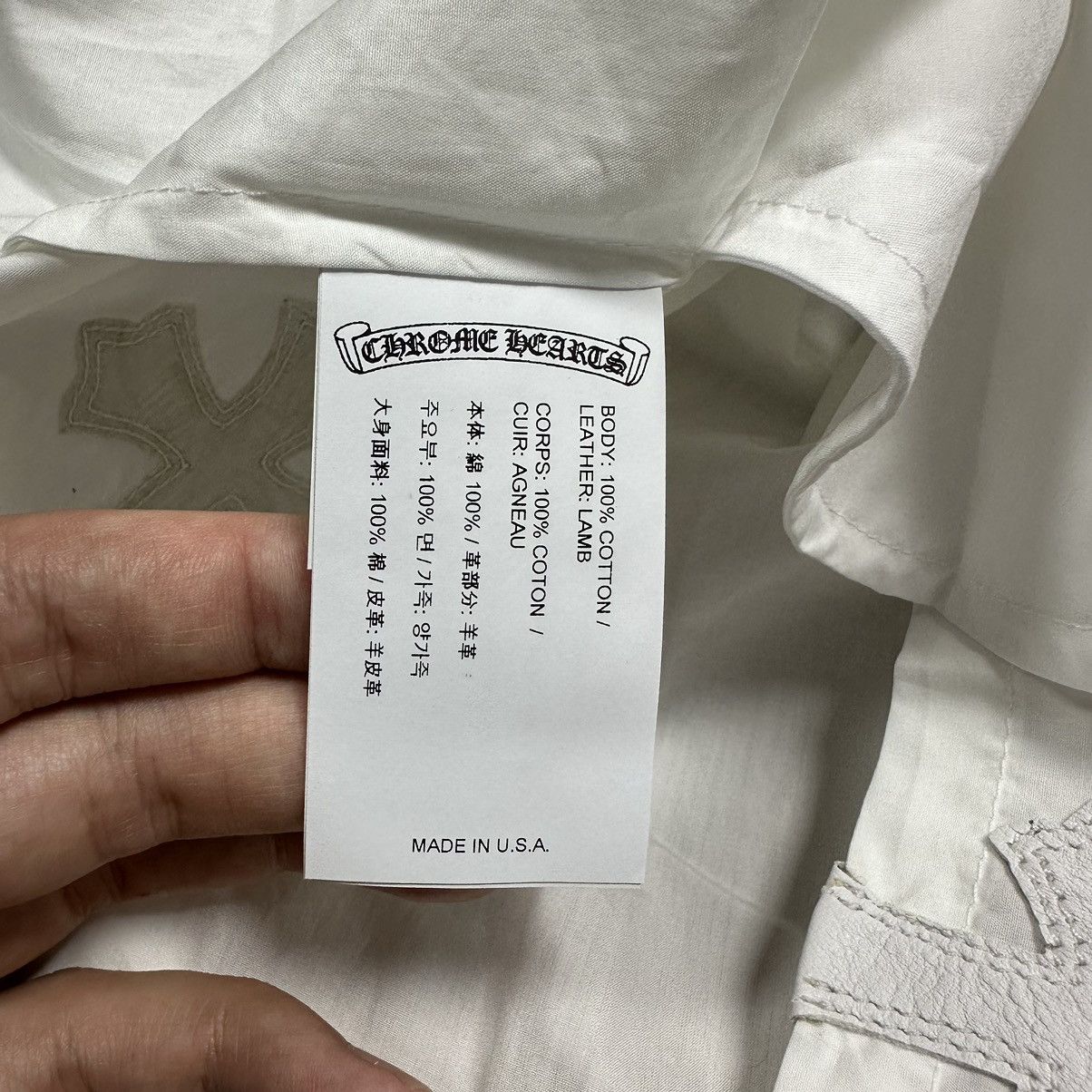 Chrome Hearts Chrome Hearts Cross Patches Poncho Shirts Size US S / EU 44-46 / 1 - 5 Thumbnail