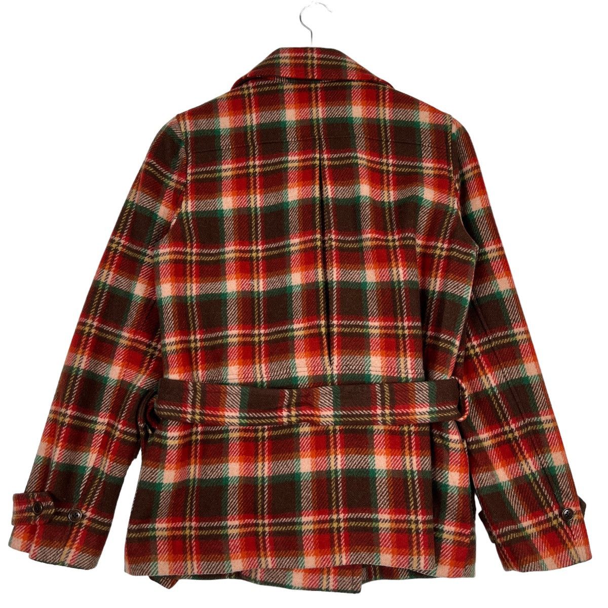 Ralph Lauren 🔥 RALPH LAUREN WOOL PLAID DOUBLE BREAST Size US S / EU 44-46 / 1 - 8 Thumbnail