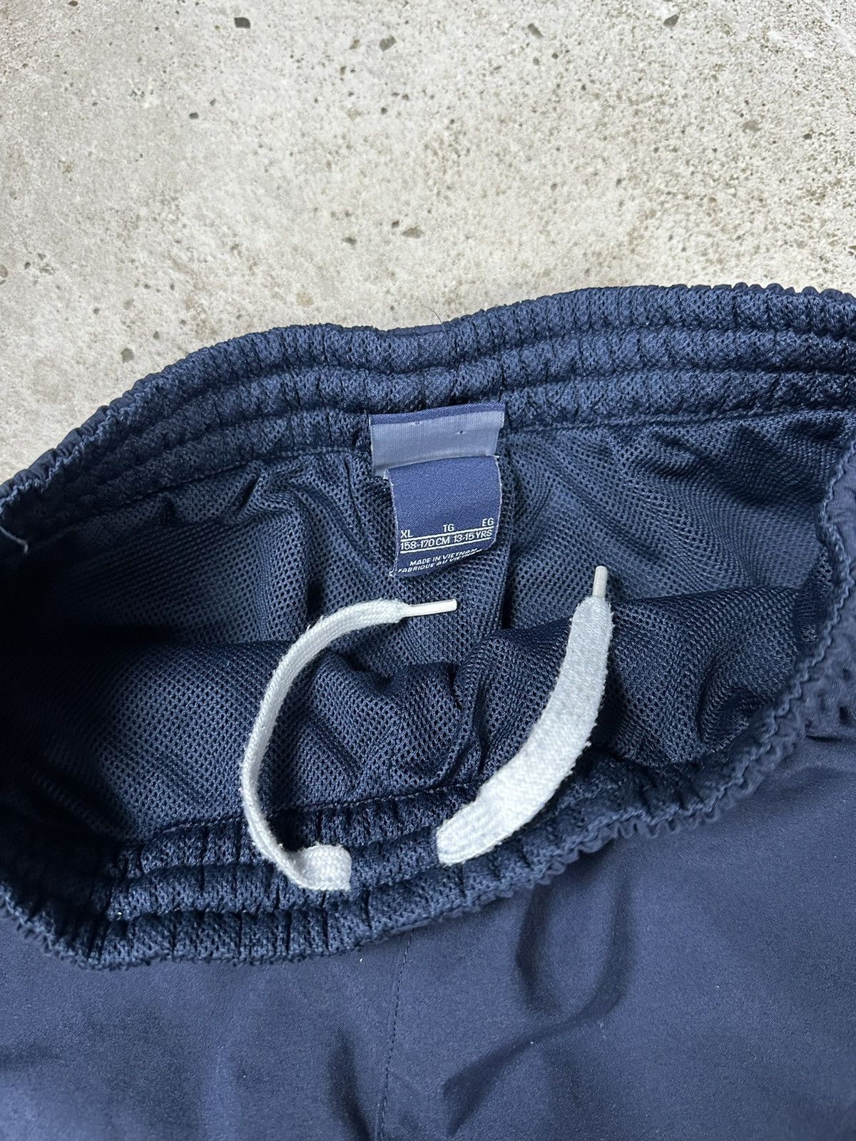 Nike Vintage Y2K Nike Navy Track Pants Swoosh Spellout Multi Logo Size US 30 / EU 46 - 9 Thumbnail