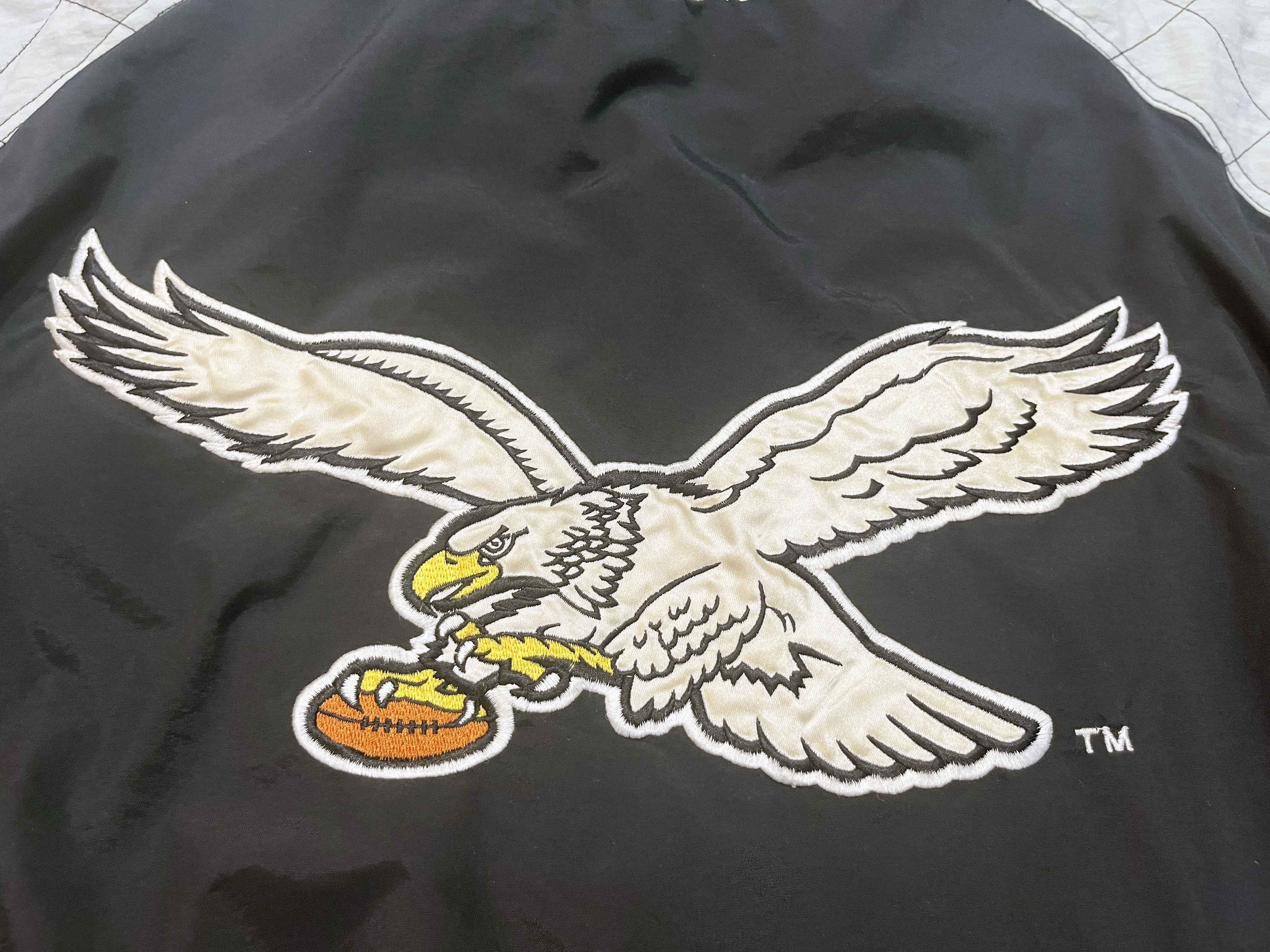 Starter Vtg Starter NFL Philadelphia Eagles Full Zip Puffer Jacket Size US XL / EU 56 / 4 - 6 Thumbnail