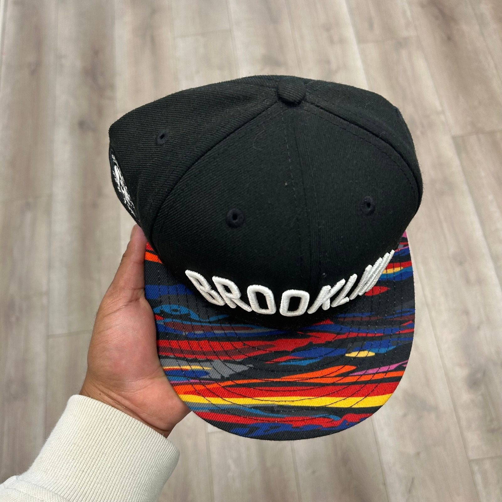 New Era Brooklyn Nets Biggie Coogi Camo City New Era Snapback Hat Size ONE SIZE - 3 Thumbnail