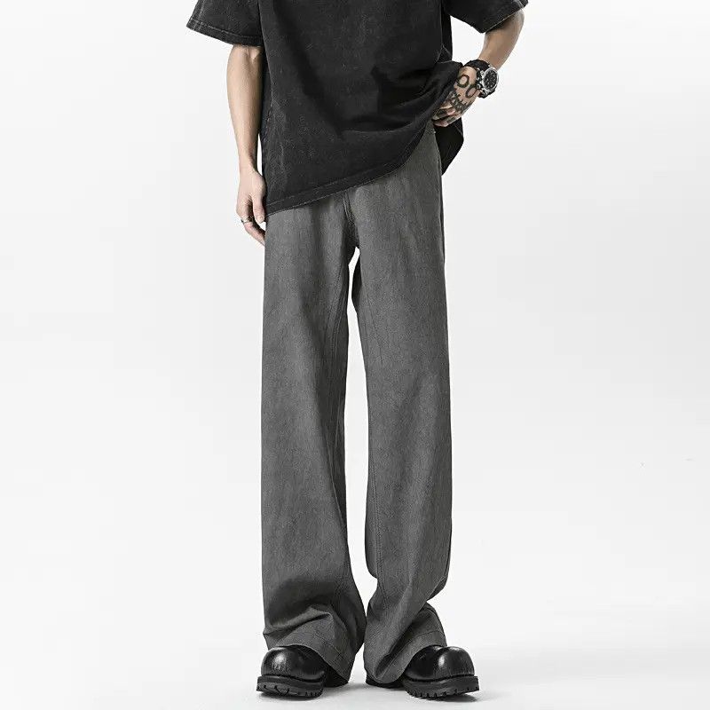 Japanese Brand × Jean Retro loose wide leg slightly flared jeans Size US 32 / EU 48 - 4 Thumbnail