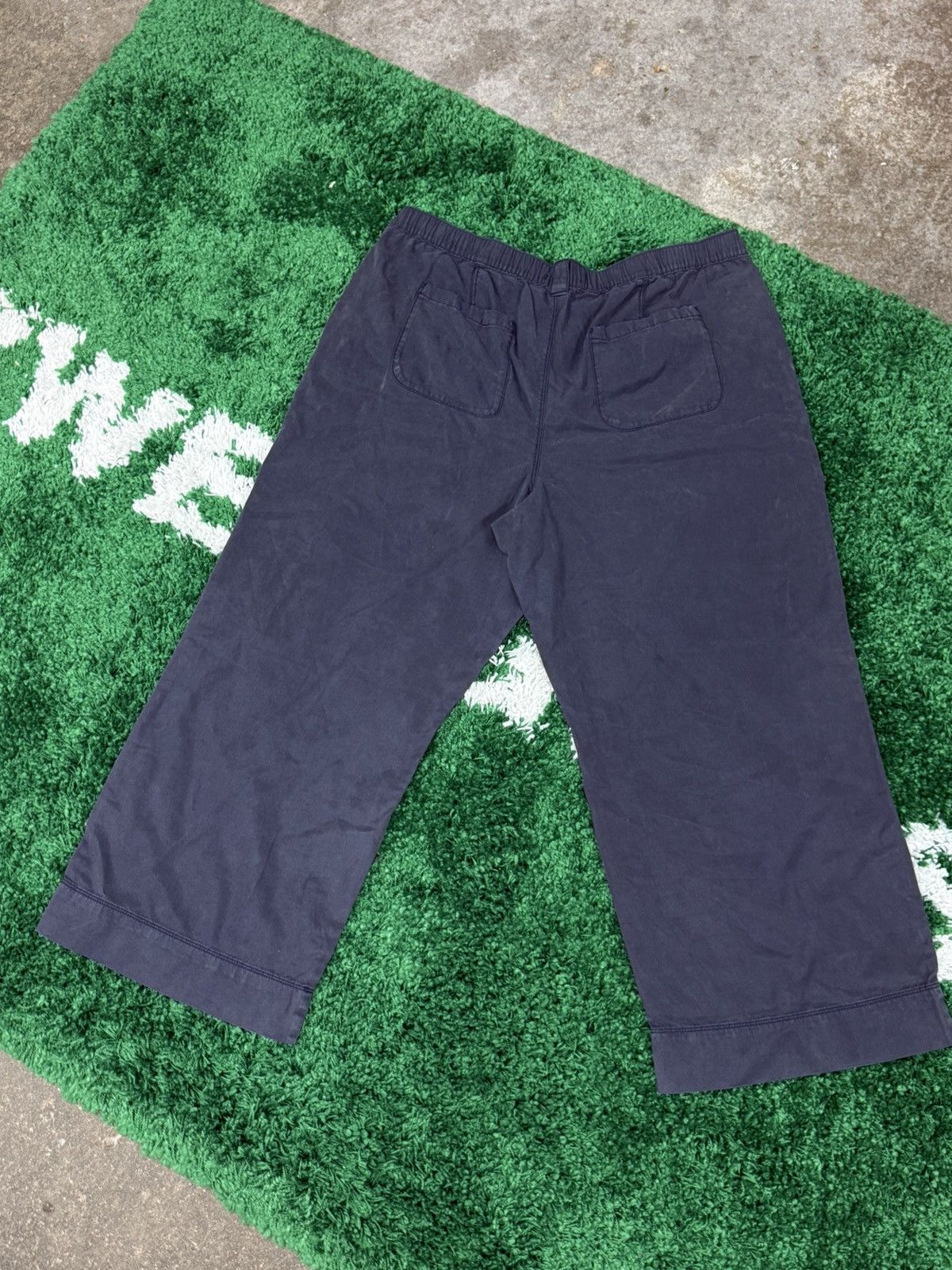 Sonoma Vintage Sonoma Wide Leg 2XL XXL Navy Chino Work Pants Size US 38 / EU 54 - 4 Thumbnail