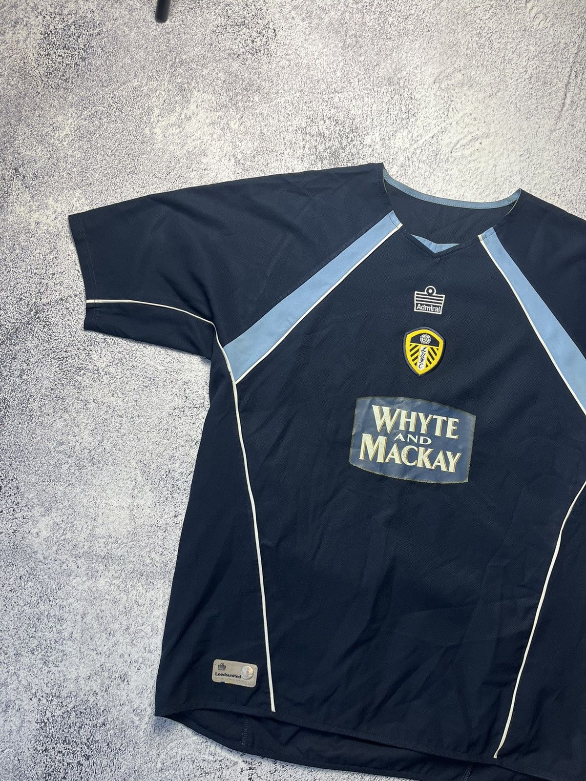 Vintage LEEDS UNITED 2005 AWAY FOOTBALL SHIRT SOCCER JERSEY ADMIRAL Size US XL / EU 56 / 4 - 2 Thumbnail