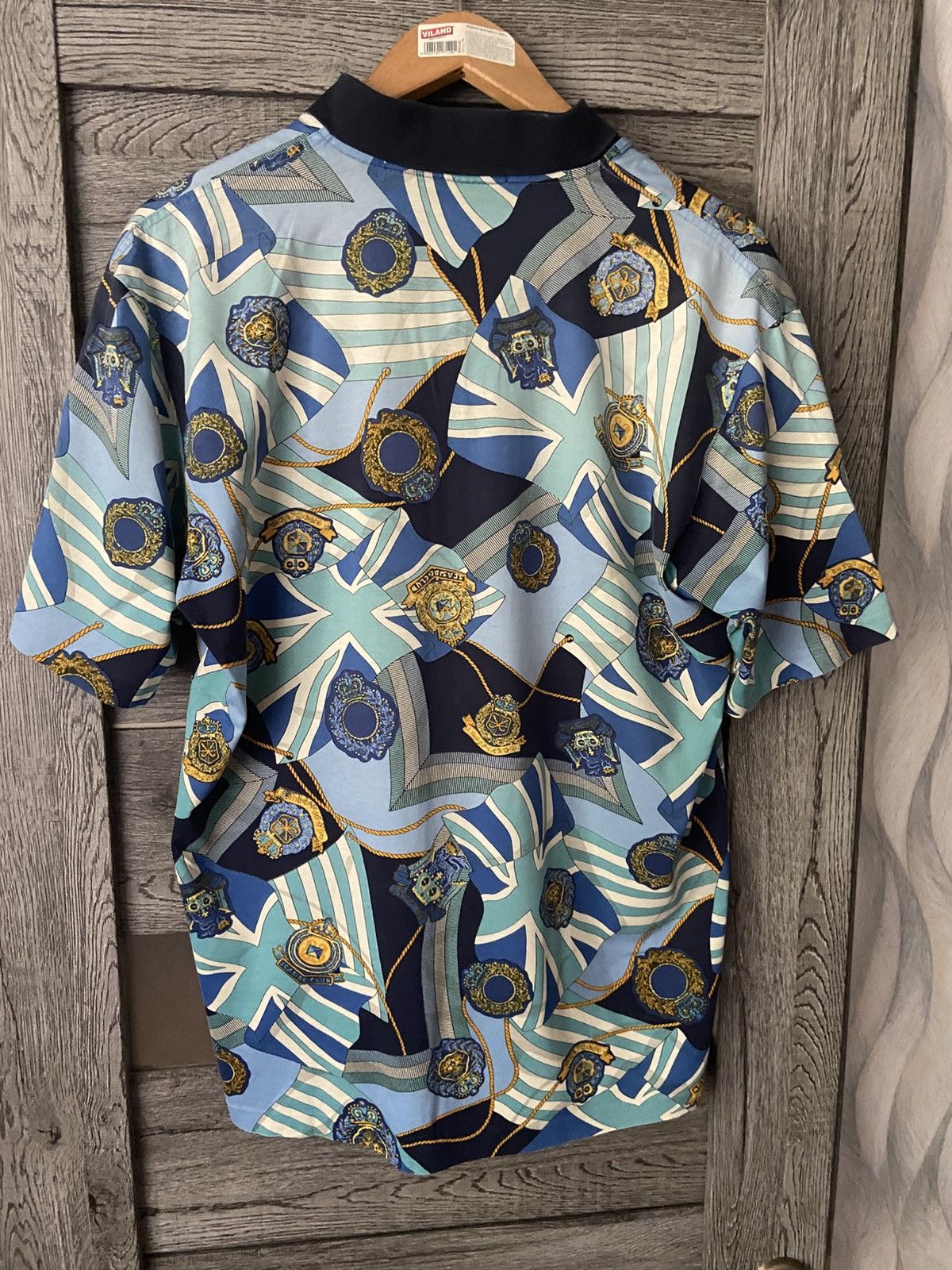 Givenchy Vintage Givenchy Gentleman All Over Print Polo Shirt Size US L / EU 52-54 / 3 - 3 Thumbnail