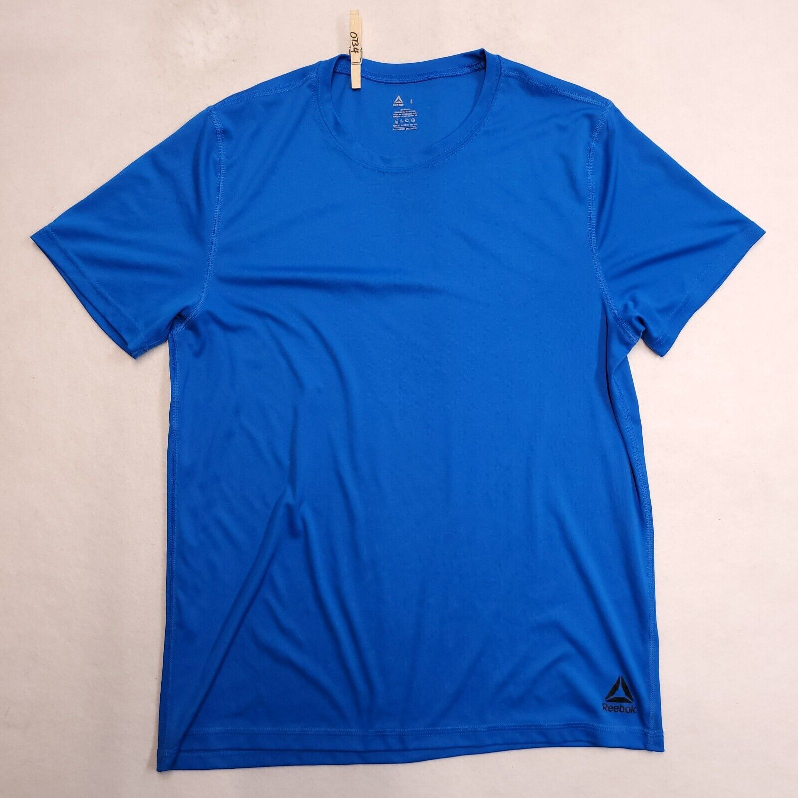 Reebok Reebok Short Sleeve T Shirt Mens Size Large L Blue Size US L / EU 52-54 / 3 - 2 Thumbnail