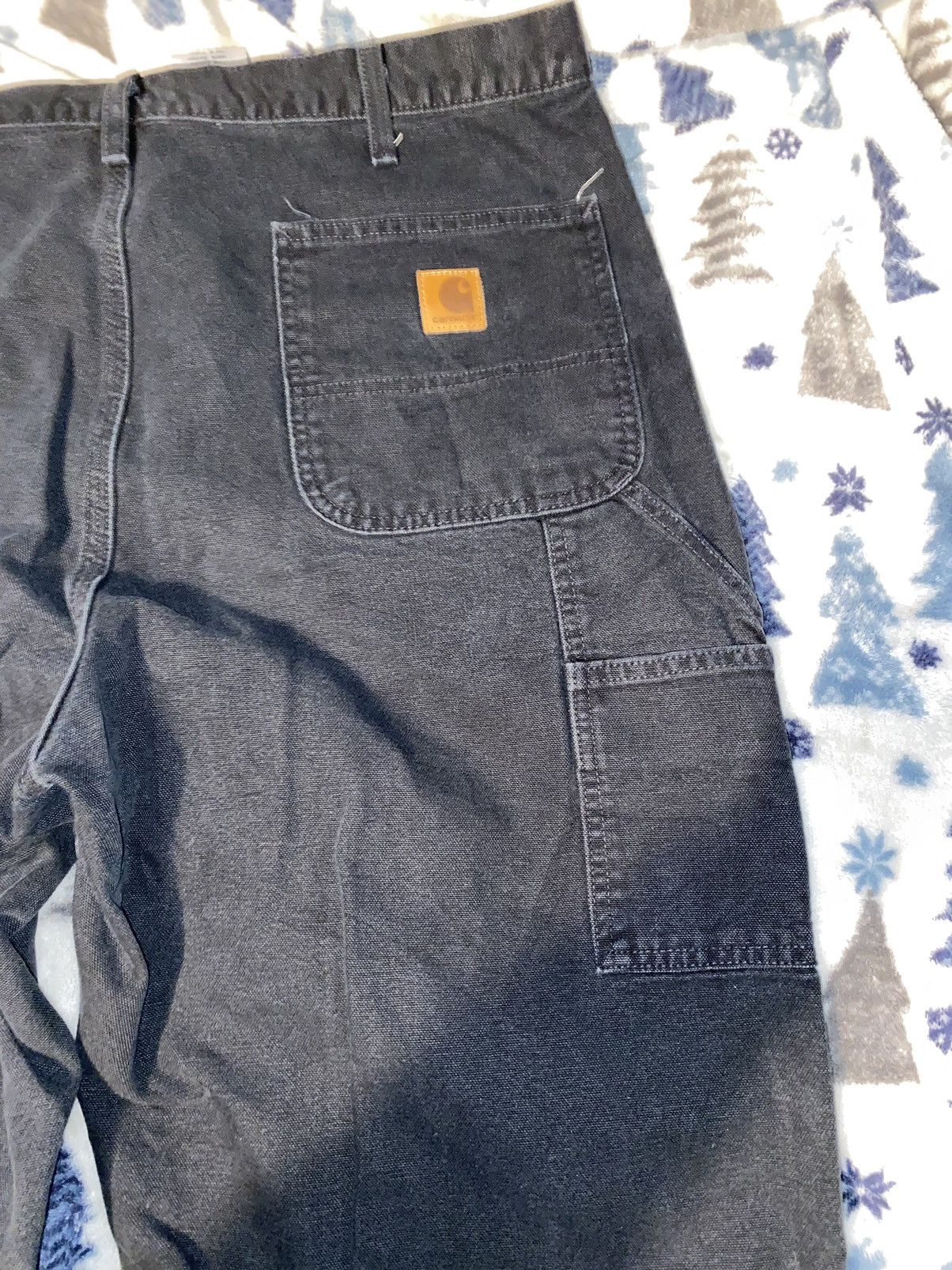 Carhartt × Nike × Vintage 40/30 Black Carhartt jeans Size US 40 / EU 56 - 6 Thumbnail