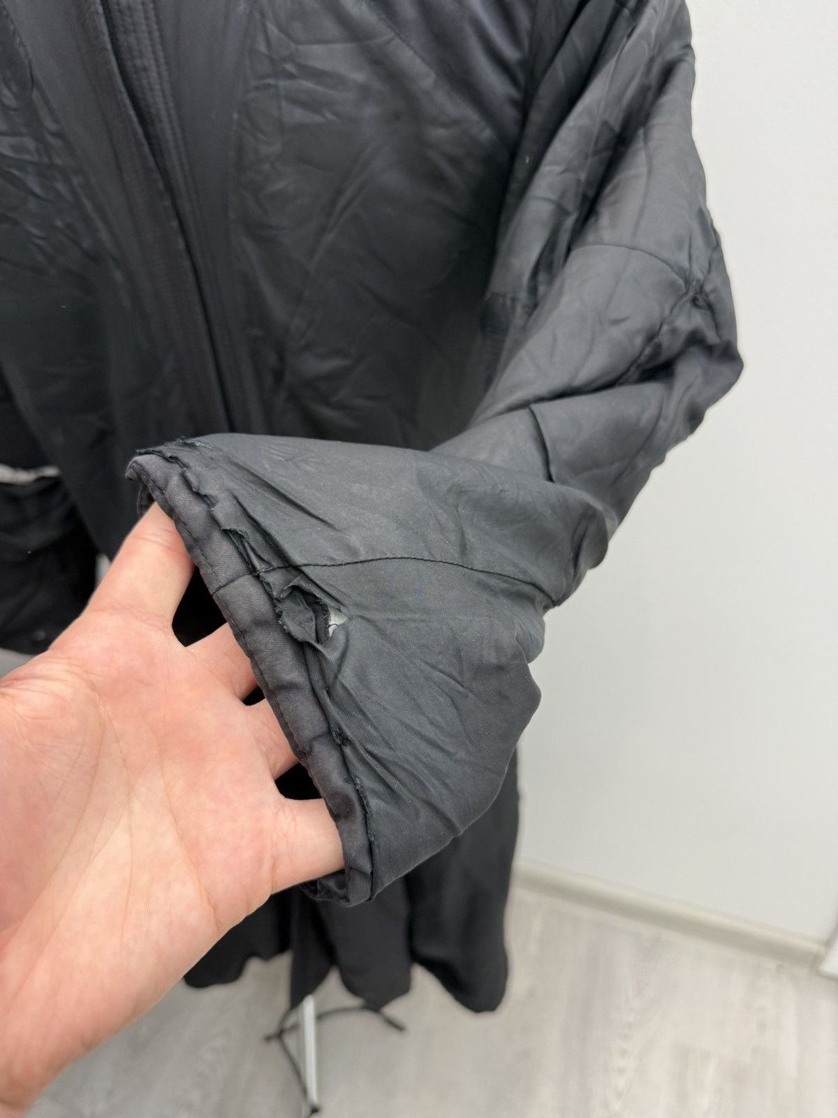 Issey Miyake Vintage Issey Miyake Long Coat Hooded Jacket Size US M / EU 48-50 / 2 - 12 Thumbnail