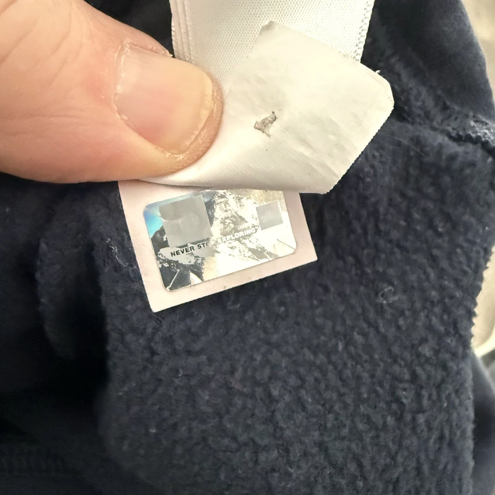 The North Face The North Face Hoodie Womens Large Blue Pullover NF0A3VHZ Kangaroo Logo NF0A3VHZ Size L / US 10 / IT 46 - 6 Thumbnail
