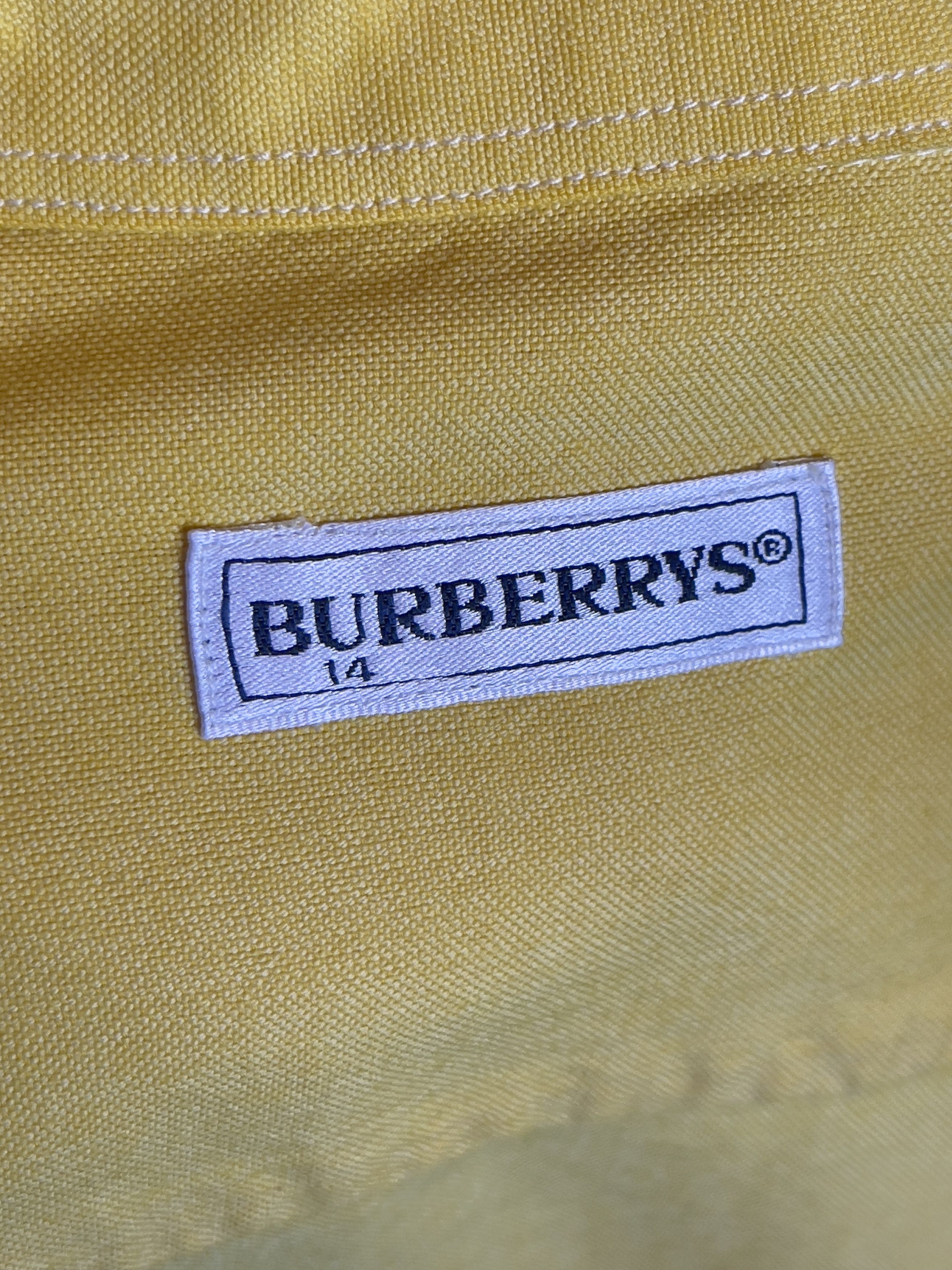 Burberry 🔥 Burberry summer shirt lino linen size xxs 14 years kids Size US XXS / EU 40 - 8 Thumbnail
