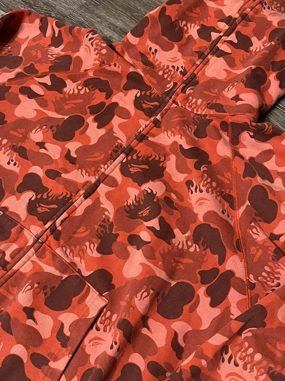 Bape × Nigo BAPE 2000s ABC Fire Camo Zip Up Classic Size US M / EU 48-50 / 2 - 4 Thumbnail