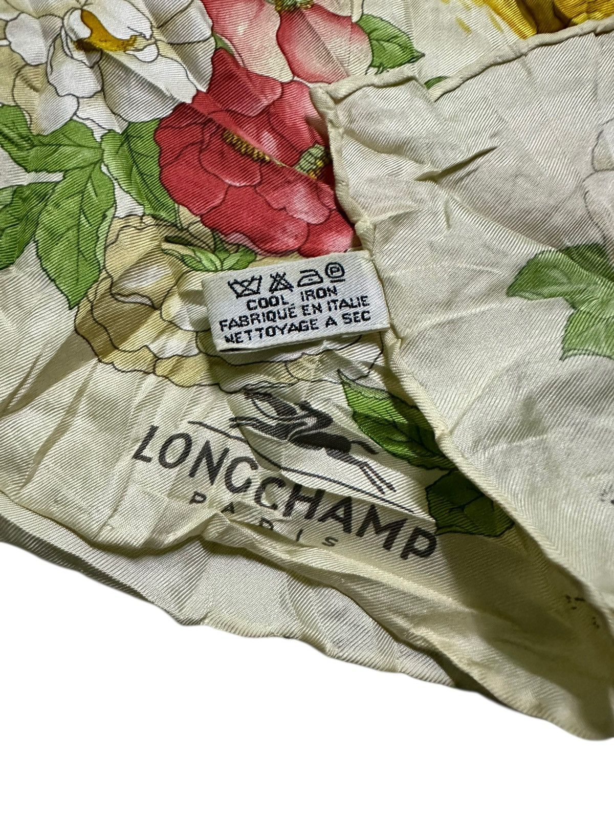 Longchamp Longchamp silk scarf Size ONE SIZE - 7 Thumbnail
