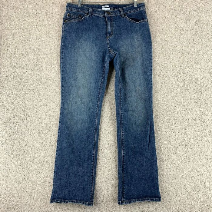 Vintage Liz Claiborne Stretch Bootcut Leg Jeans Women's 12 Regular Blue ...