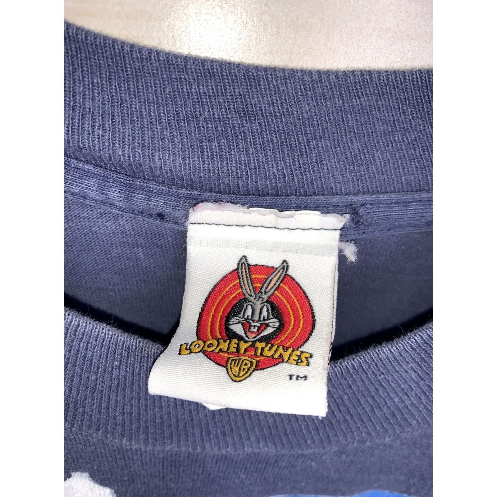 Vintage VINTAGE Looney Tunes Tweety Blue T-Shirt 2XL Adult Short Sleeve Crew Neck Graphic 90s Cartoon Womens Mens Fans Holiday Size US XXL / EU 58 / 5 - 4 Thumbnail