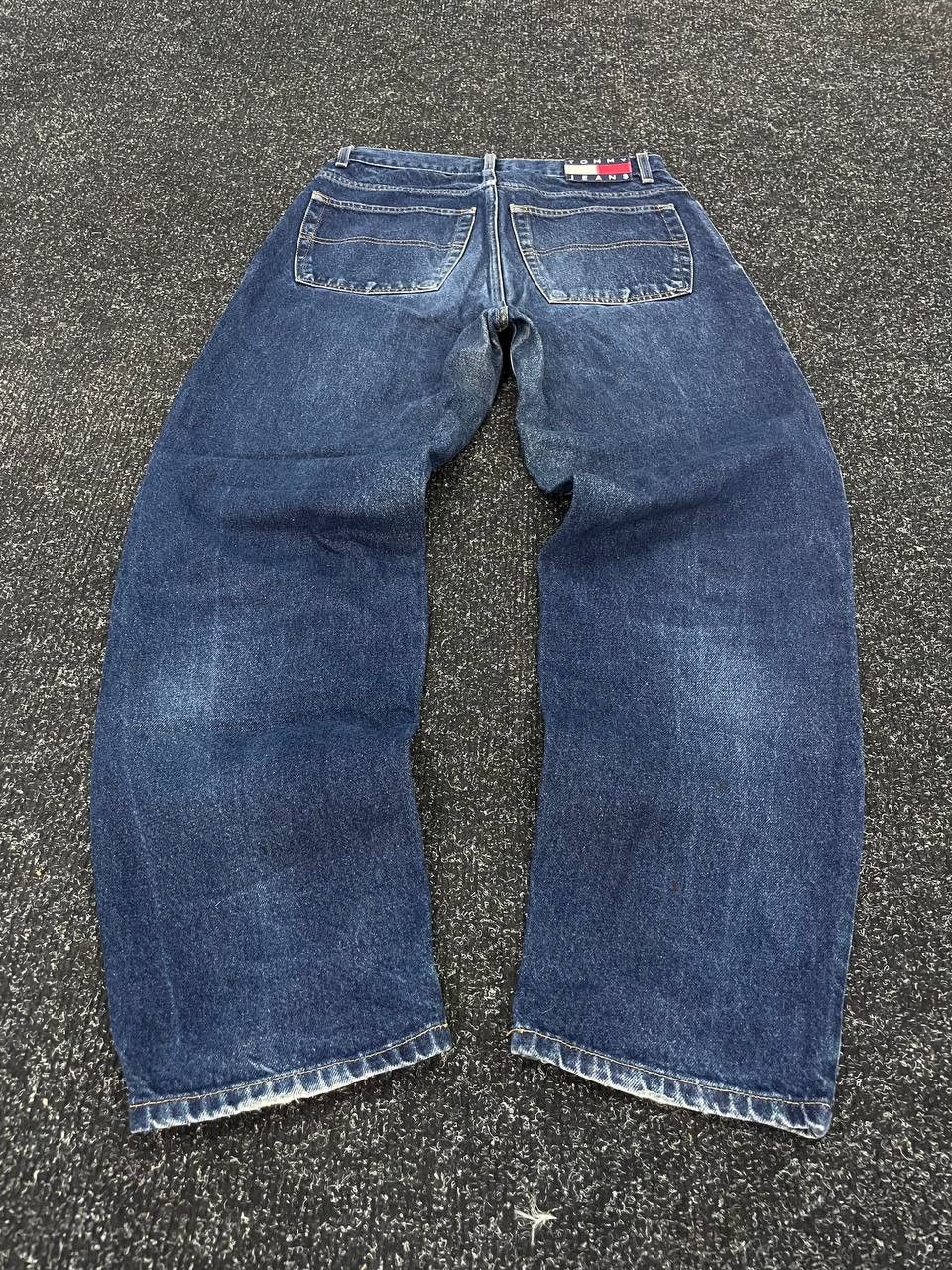 Hysteric Glamour × Le Grande Bleu (L.G.B.) × Tommy Hilfiger TOMMY HYSTERIC GLAMOUR BALENCIAGA STYLE FLARED PANTS Size US 32 / EU 48 - 2 Thumbnail