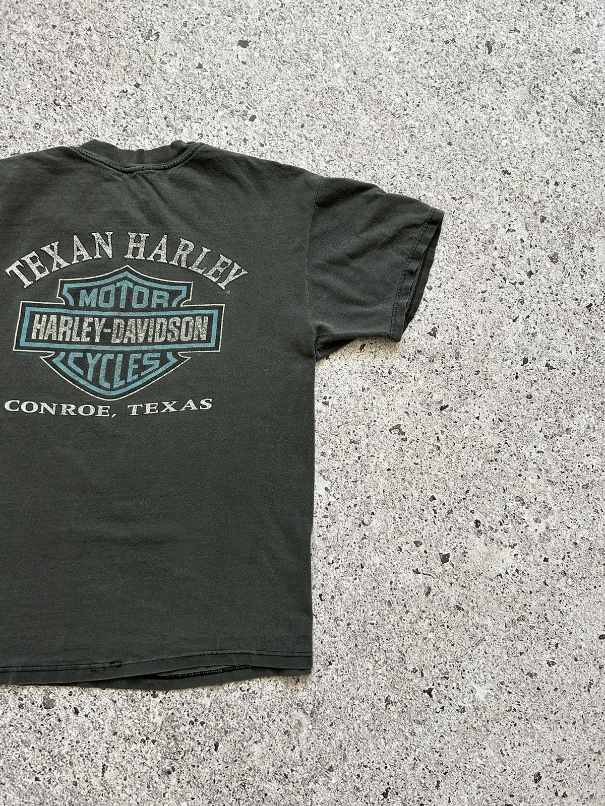 Band Tees × Harley Davidson × Vintage Vintage 2000’s Harley Davidson Iron Horses Bike USA T-Shirt Size US M / EU 48-50 / 2 - 8 Thumbnail