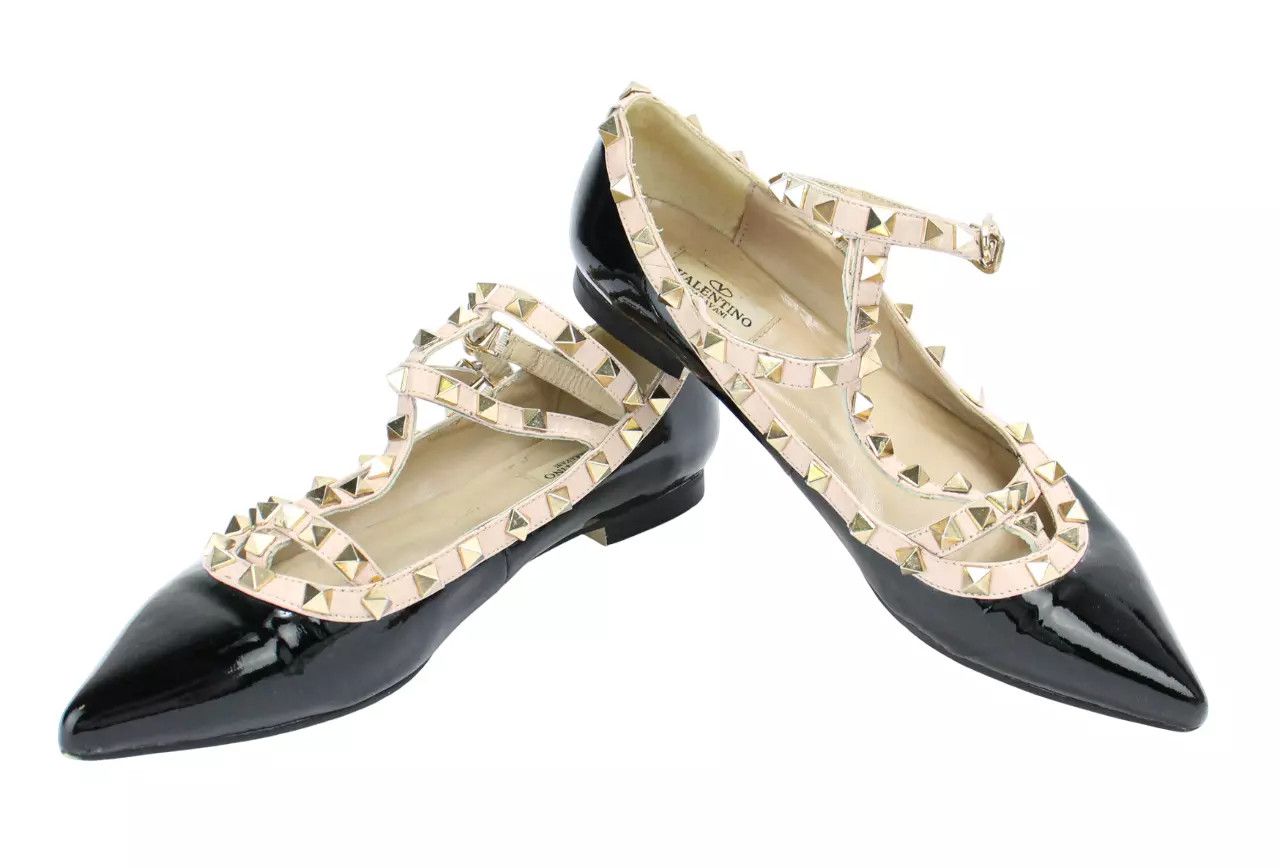 Valentino VALENTINO GARAVANI Shoes Women EU39 Patent Leather Ballerina Size US 9 / IT 39 - 2 Thumbnail