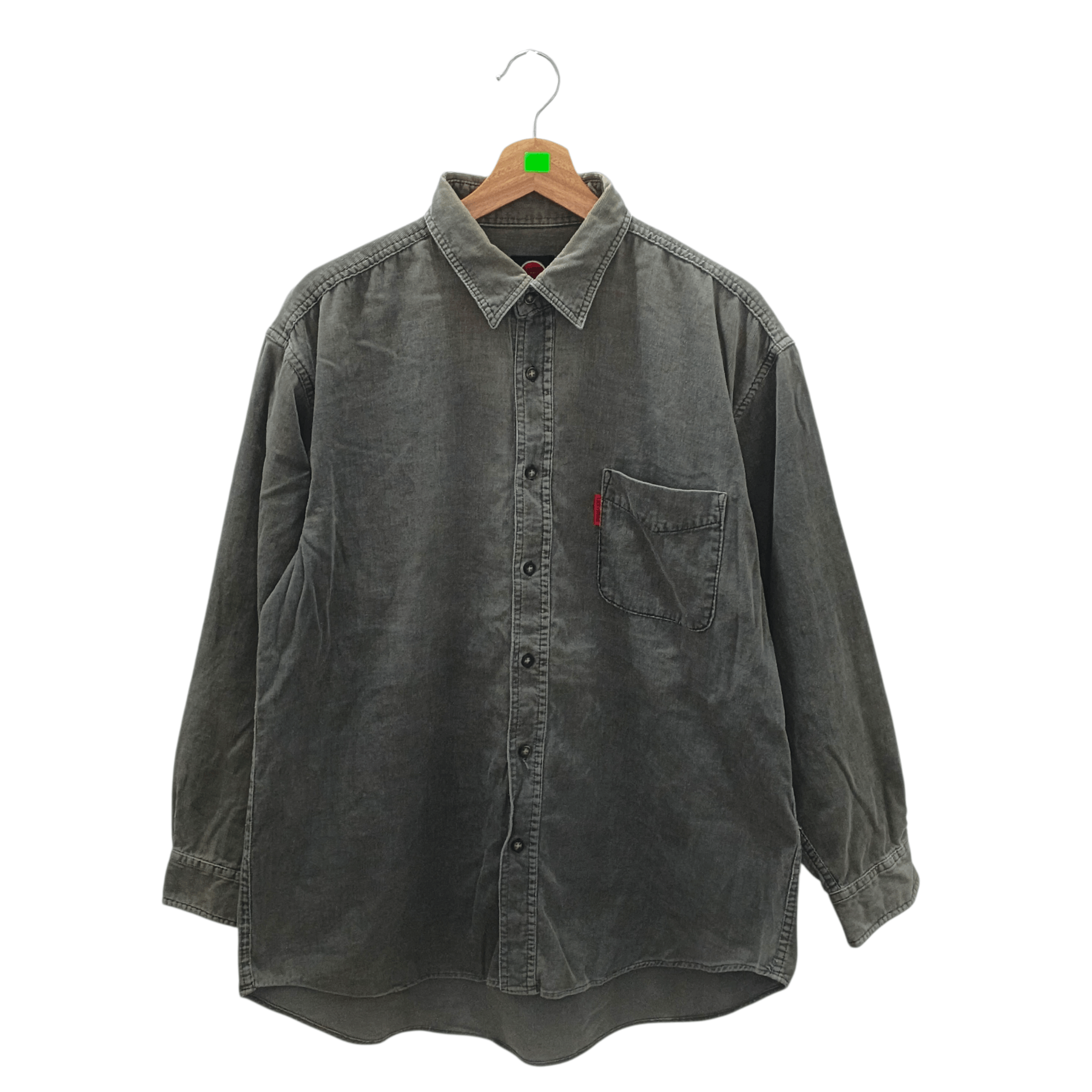 Vintage Vintage 90's Lucky Strike Size Medium Long Sleeve Polo Shirt Size US M / EU 48-50 / 2 - 1 Thumbnail