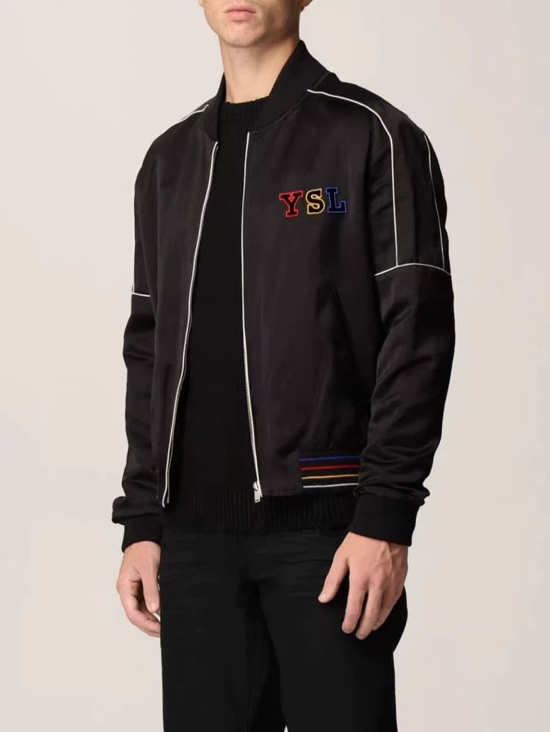 Yves Saint Laurent saint Laurent21 FW embroidered jacket 2503-Nextarrow Size US M / EU 48-50 / 2 - 7 Thumbnail
