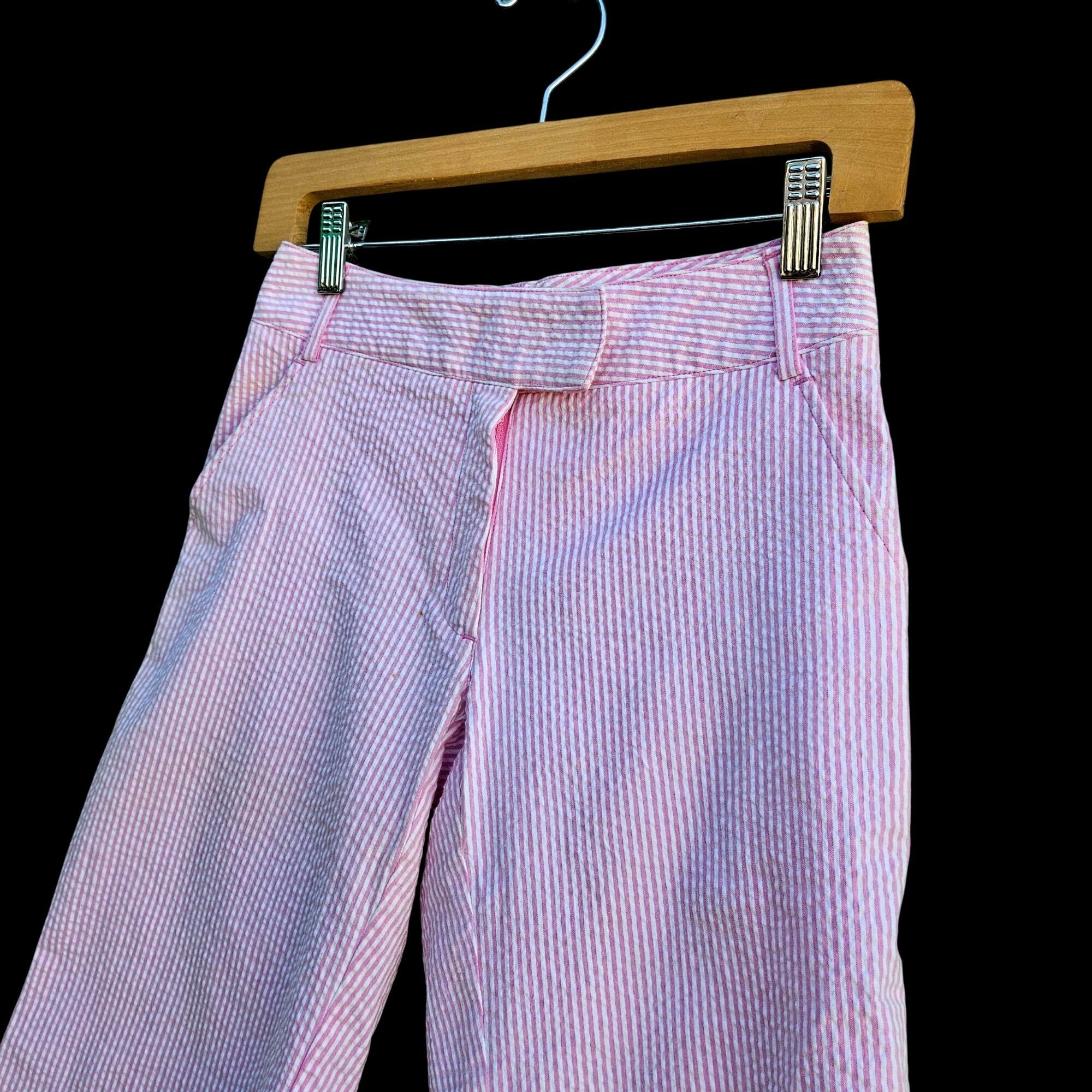 Lilly Pulitzer Lilly Pulitzer Pink Seersucker Shorts Size 0 Summer Preppy Size 25" / US 0 / IT 36 - 11 Thumbnail