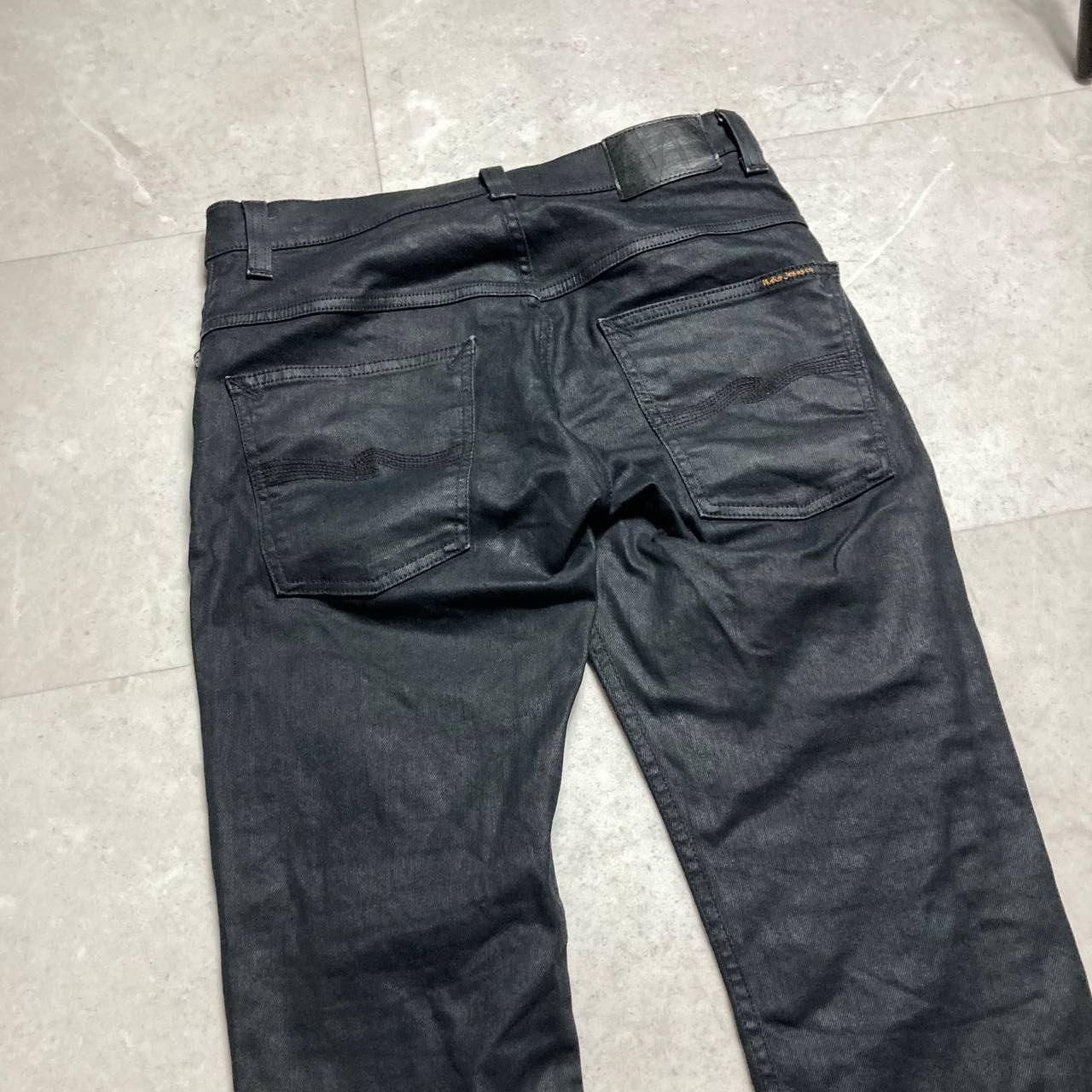 Nudie Jeans Nudie Jeans Thin Finn Back 2 Black 12Oz Selvage Size US 30 / EU 46 - 13 Thumbnail