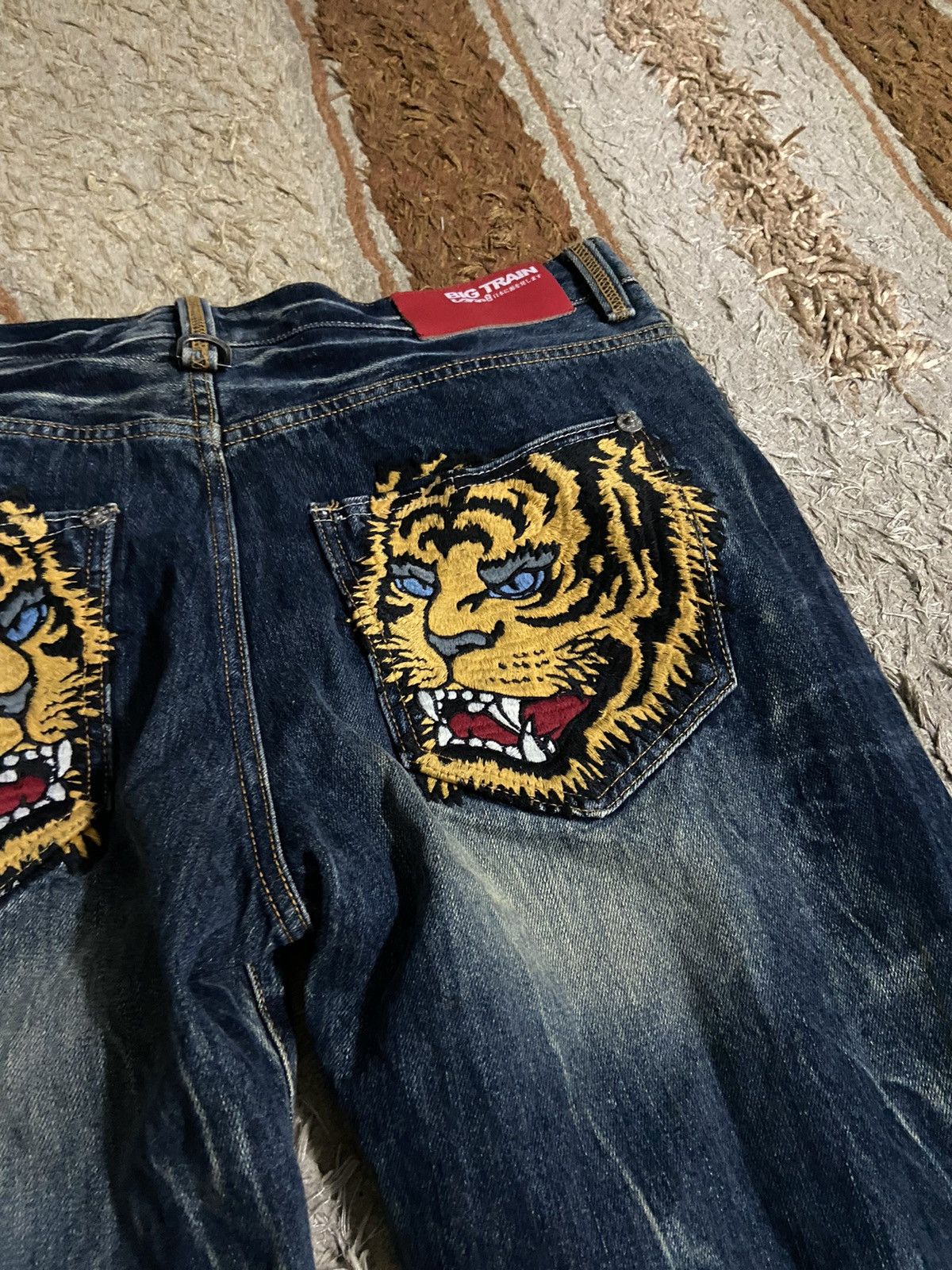 Le Grande Bleu (L.G.B.) Big Train Takahashi Denim Jeans Size US 36 / EU 52 - 6 Thumbnail