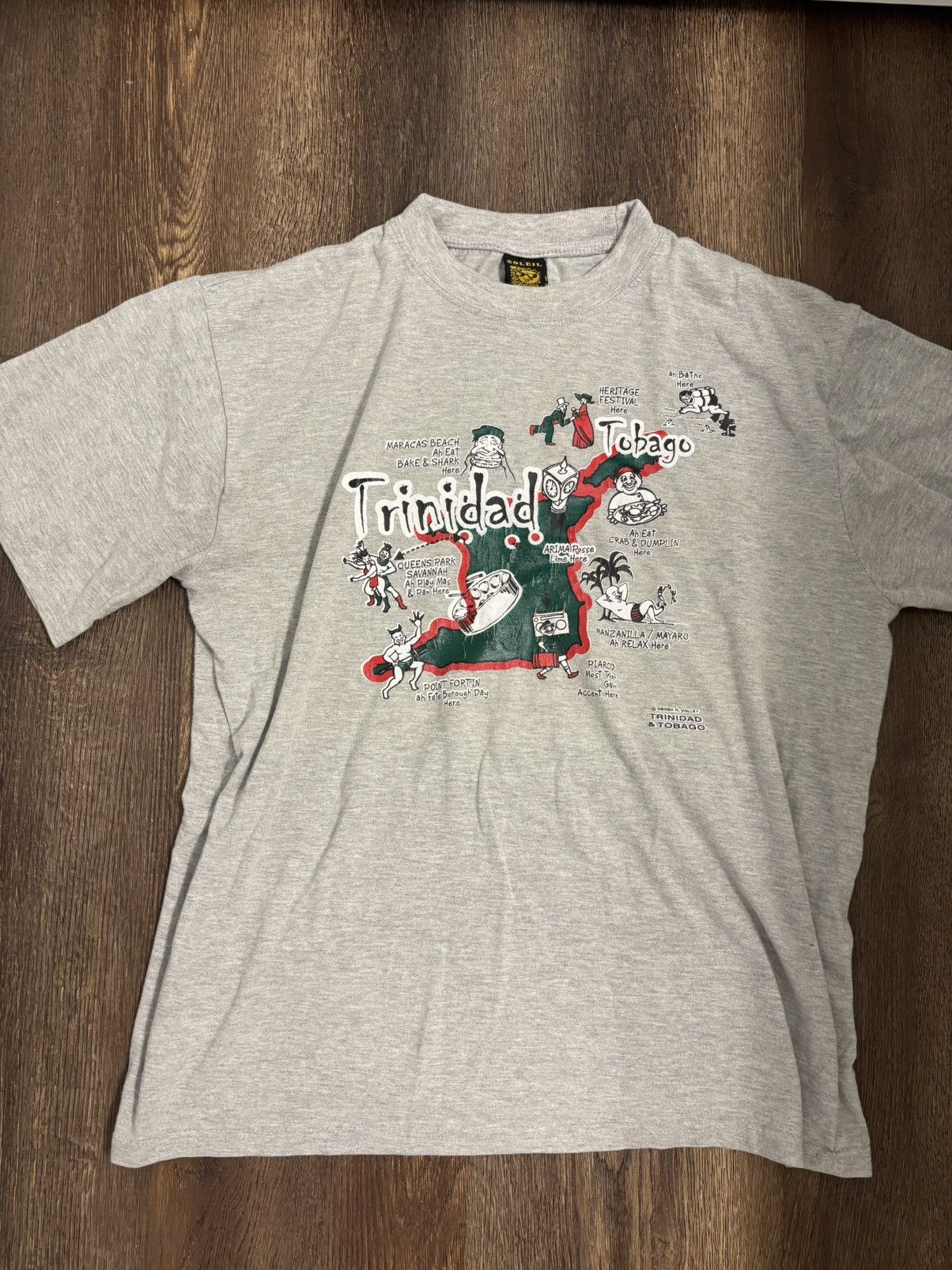 Vintage Trinidad Travel Tee Size US L / EU 52-54 / 3 - 1 Thumbnail