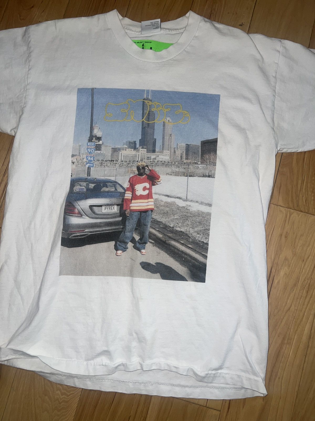 Off-White sneeze magazine x virgil abloh / off white Size US L / EU 52-54 / 3 - 2 Thumbnail