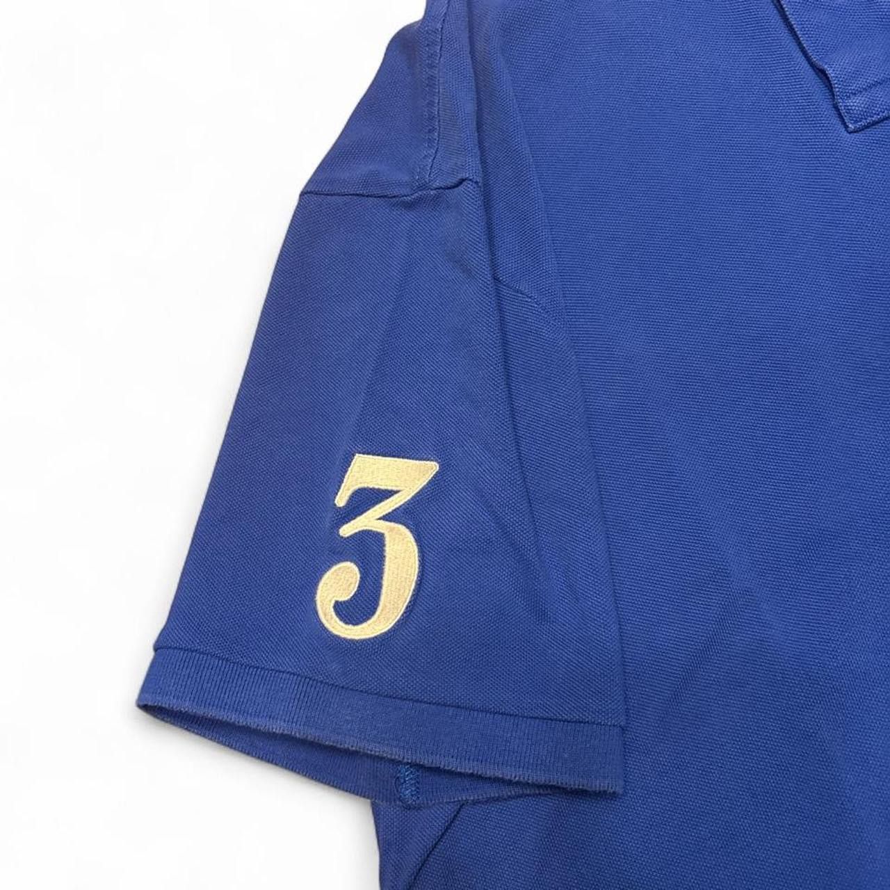 Polo Ralph Lauren Polo Ralph Lauren Big Pony Blue Custom Slim Fit Sz XL Size US XL / EU 56 / 4 - 3 Thumbnail