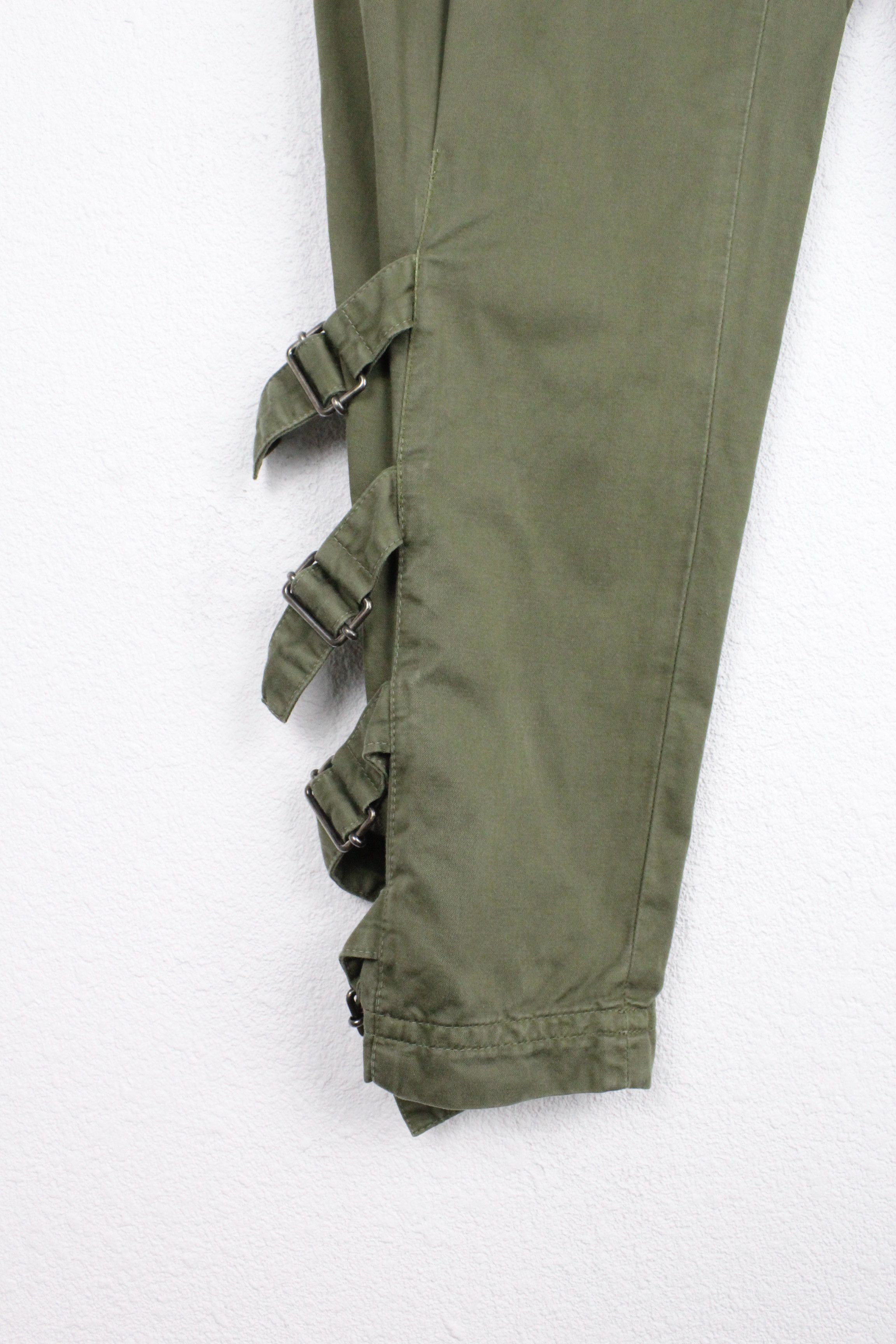 Dries Van Noten Archive Dries Van Noten Army Bondage Chino Pants Trousers Size 25" / US 0 / IT 36 - 3 Thumbnail