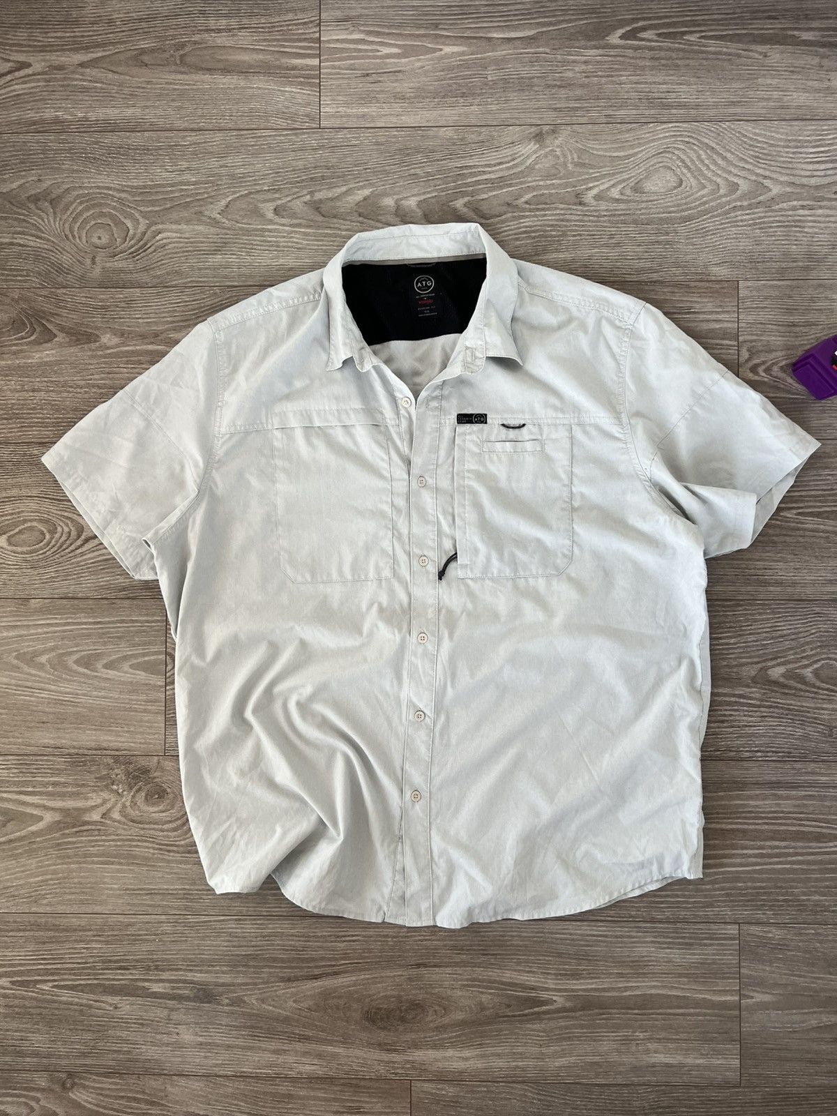 Wrangler ‼️Vintage Wrangler Outdoor ATG All Terrain Gear Pocket Shirt‼️ Size US XXL / EU 58 / 5 - 10 Thumbnail