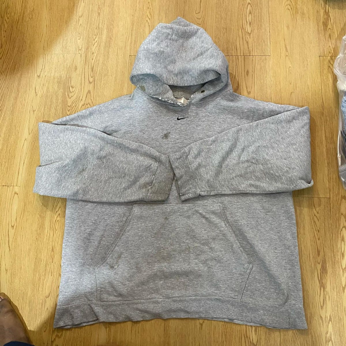 90’s Nike Center swoosh Hoodie Faded