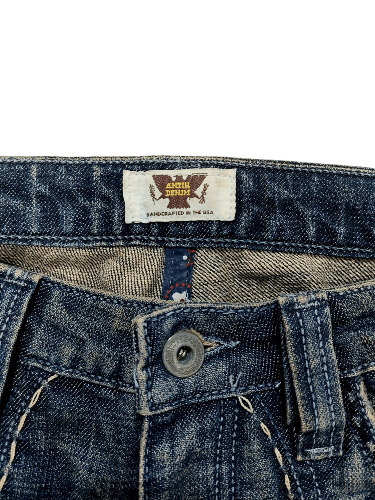 Antik Denim × If Six Was Nine Flared💥 Vintage Antik Denim Embroidered Denim Jeans Size US 31 - 12 Thumbnail