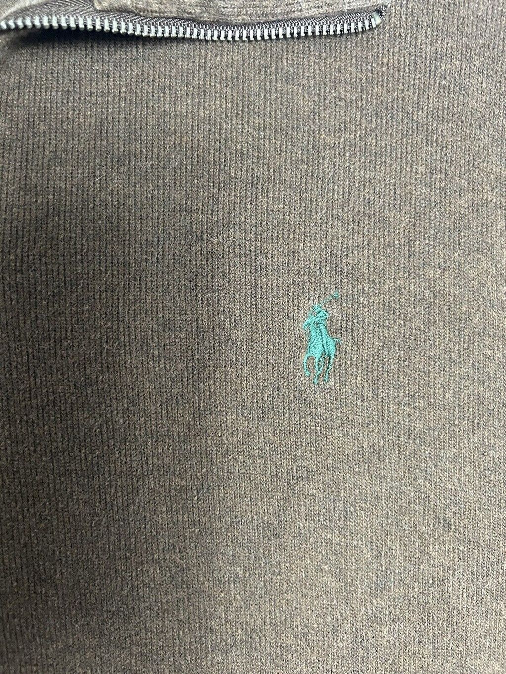 Polo Ralph Lauren Polo Ralph Lauren XL 1/4Zip Pullover Sweater Green Pony Golf Size US XL / EU 56 / 4 - 4 Thumbnail