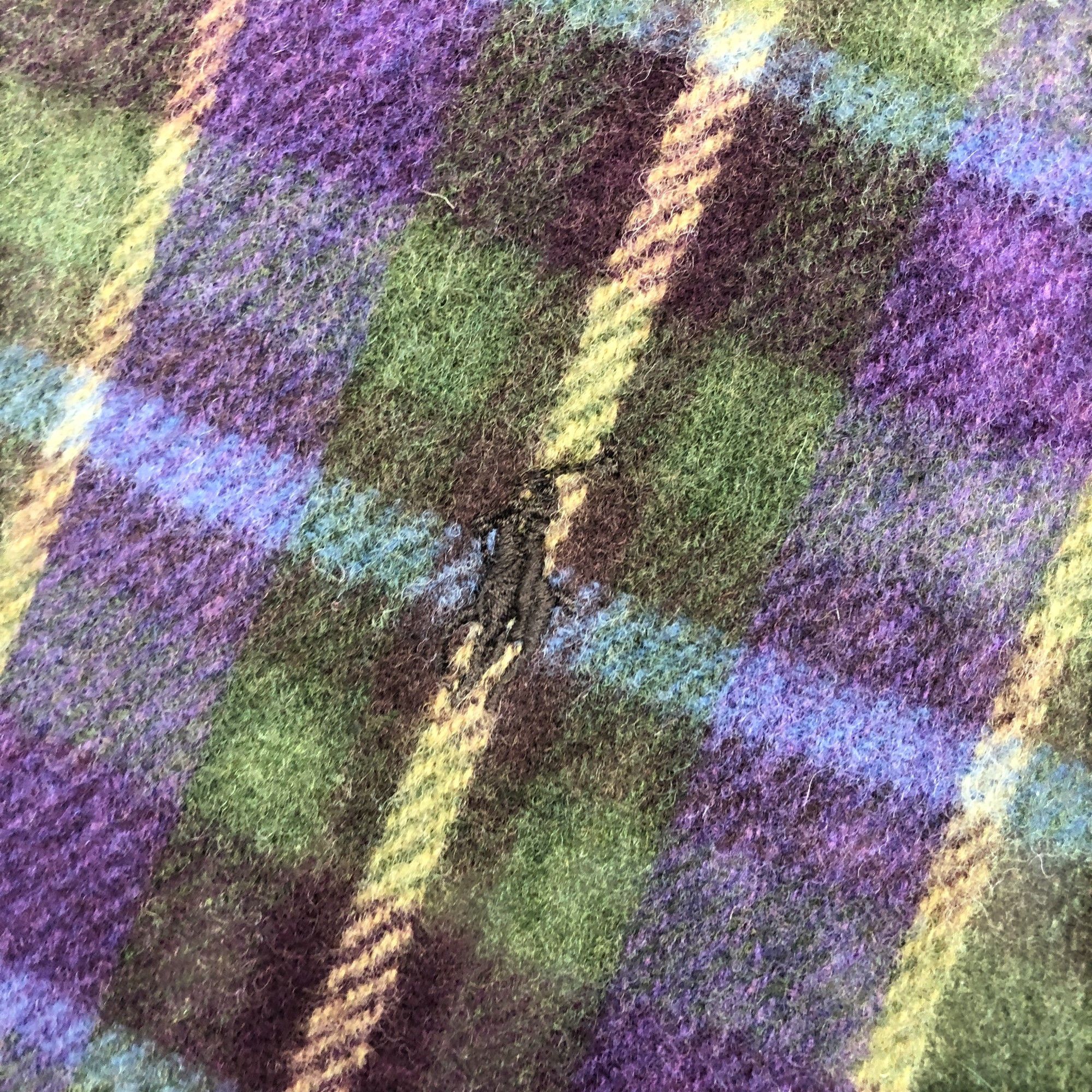 Polo Ralph Lauren Vintage Polo Ralph Lauren Scarf Muffler Plaid Wool Scarves Size ONE SIZE - 4 Thumbnail