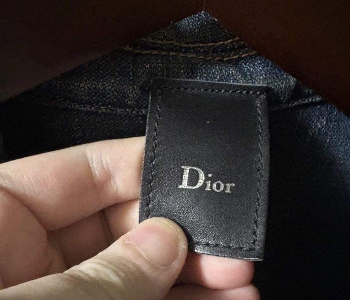 Dior Dior Homme SS05 Rust Denim Jacket Hedi Slimane Size US M / EU 48-50 / 2 - 3 Thumbnail