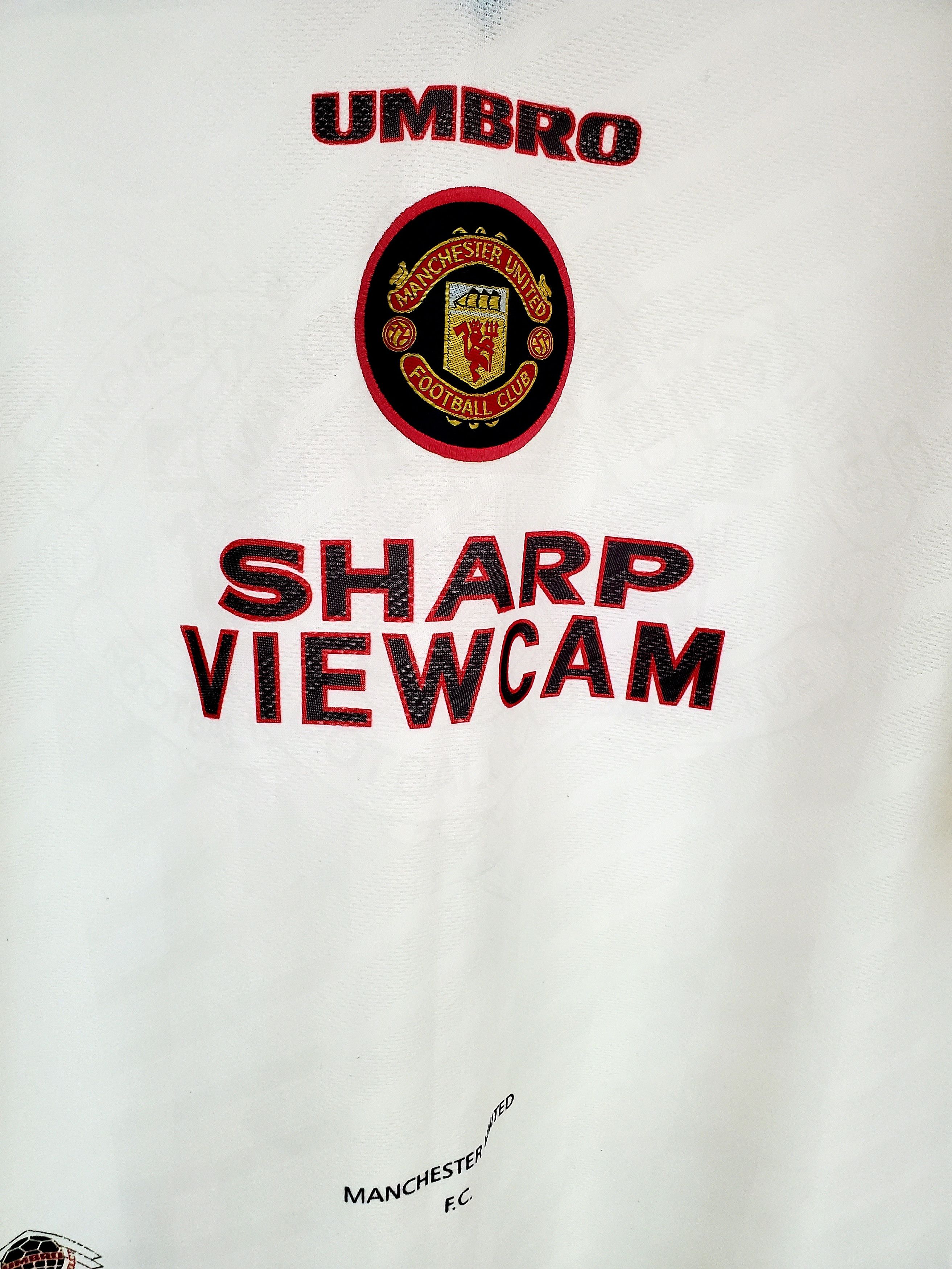 Umbro Manchester United Umbro 1996/97 Away Vintage Jersey XXl Size US XXL / EU 58 / 5 - 2 Thumbnail