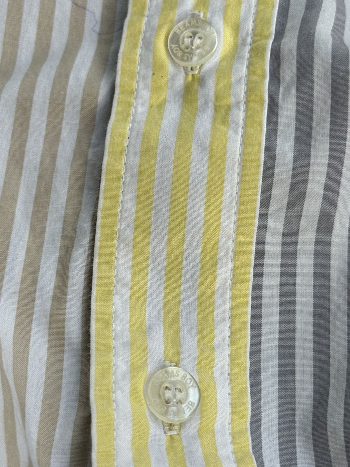 Beams Japan Beams Boy Multicolour Stripes Button Up Shirt Size US S / EU 44-46 / 1 - 10 Thumbnail