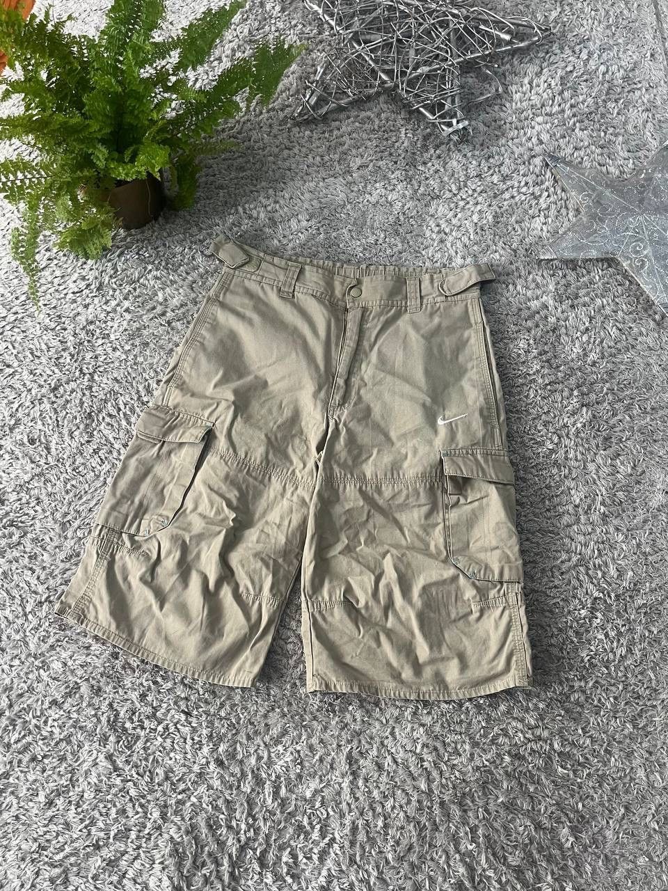 Nike × Vintage 00s Nike Vintage Shorts Streetwear Logo Swoosh Rare Size US 28 / EU 44 - 2 Thumbnail