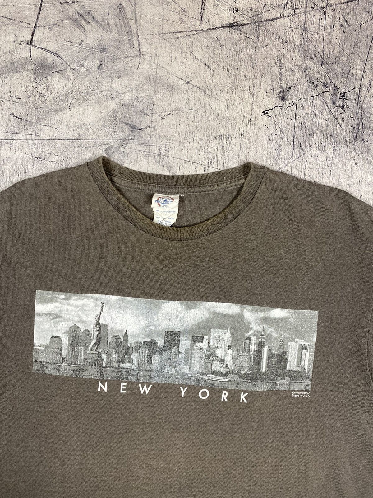 Other Vintage New York made in USA Hype Tee T Shirt Size US L / EU 52-54 / 3 - 5 Thumbnail