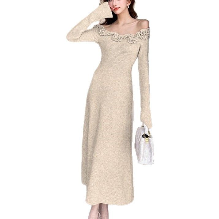Other Classic Style French Style Flower Sweater Women's Dress Size ONE SIZE - 2 Thumbnail