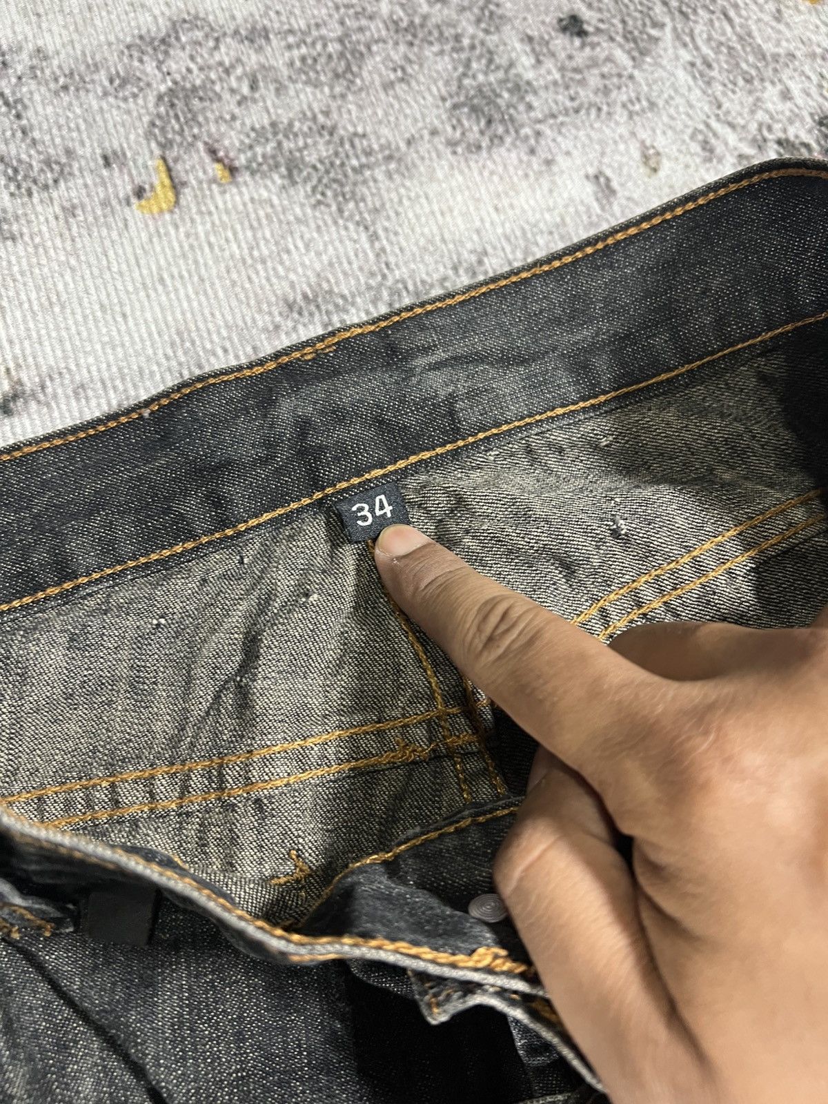 Japanese Brand Vintage Double Waist Punk Revolution Rock Distressed Pants Size US 35 - 18 Thumbnail